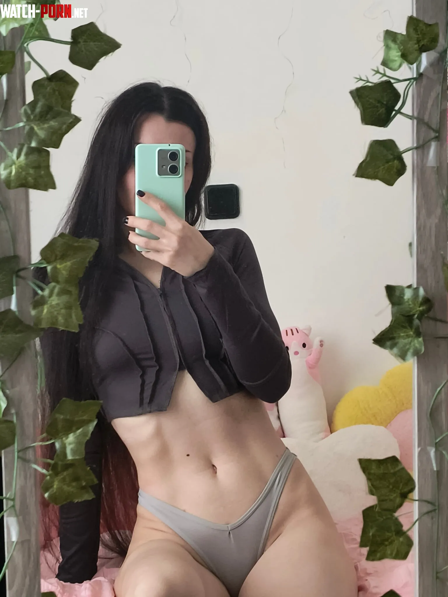 Brunette and naughty by nya4nko