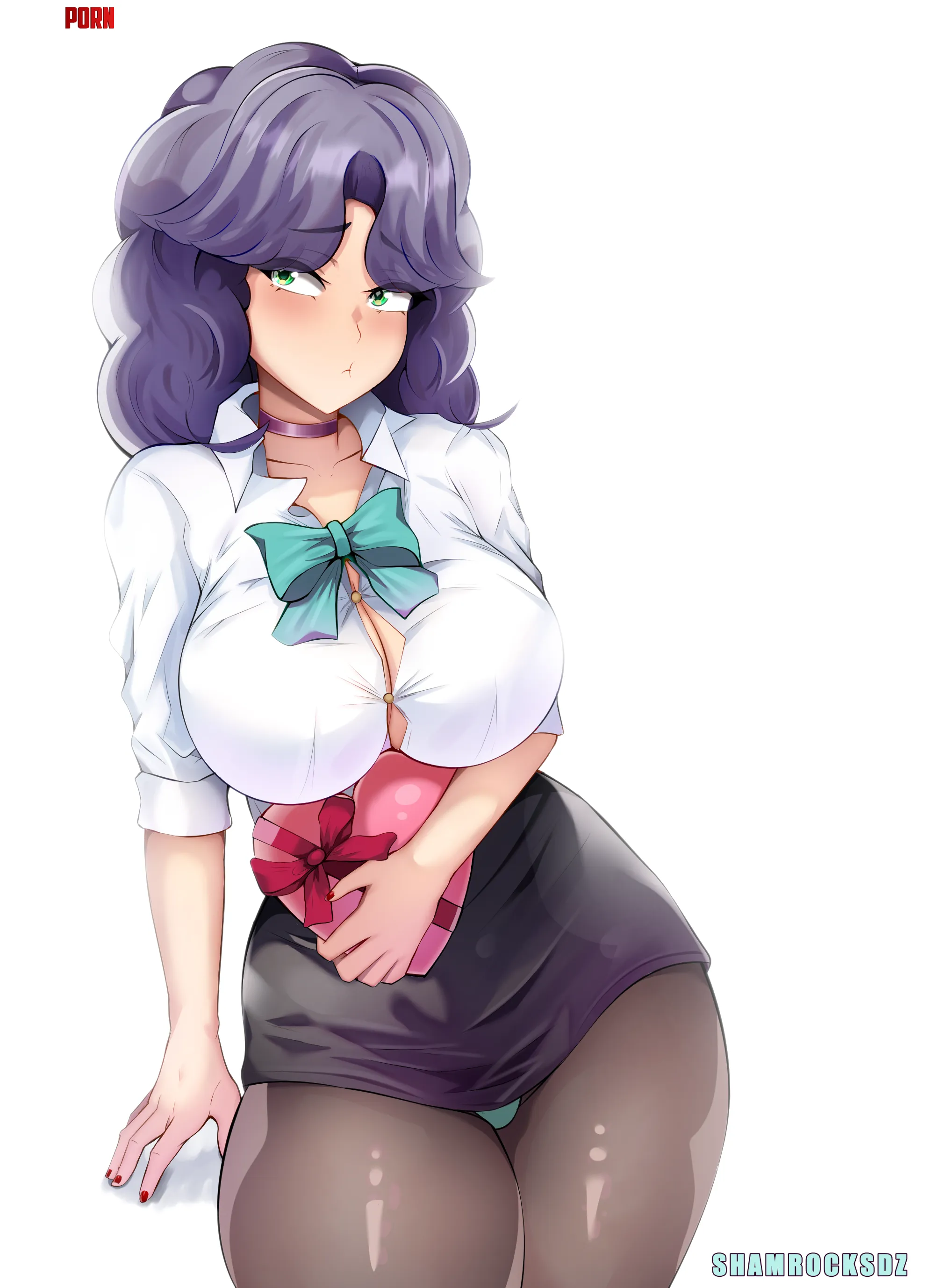 Katherine [OC] doesn't really get that Valentine's mood (ShamrocksDZ) by Shockshom