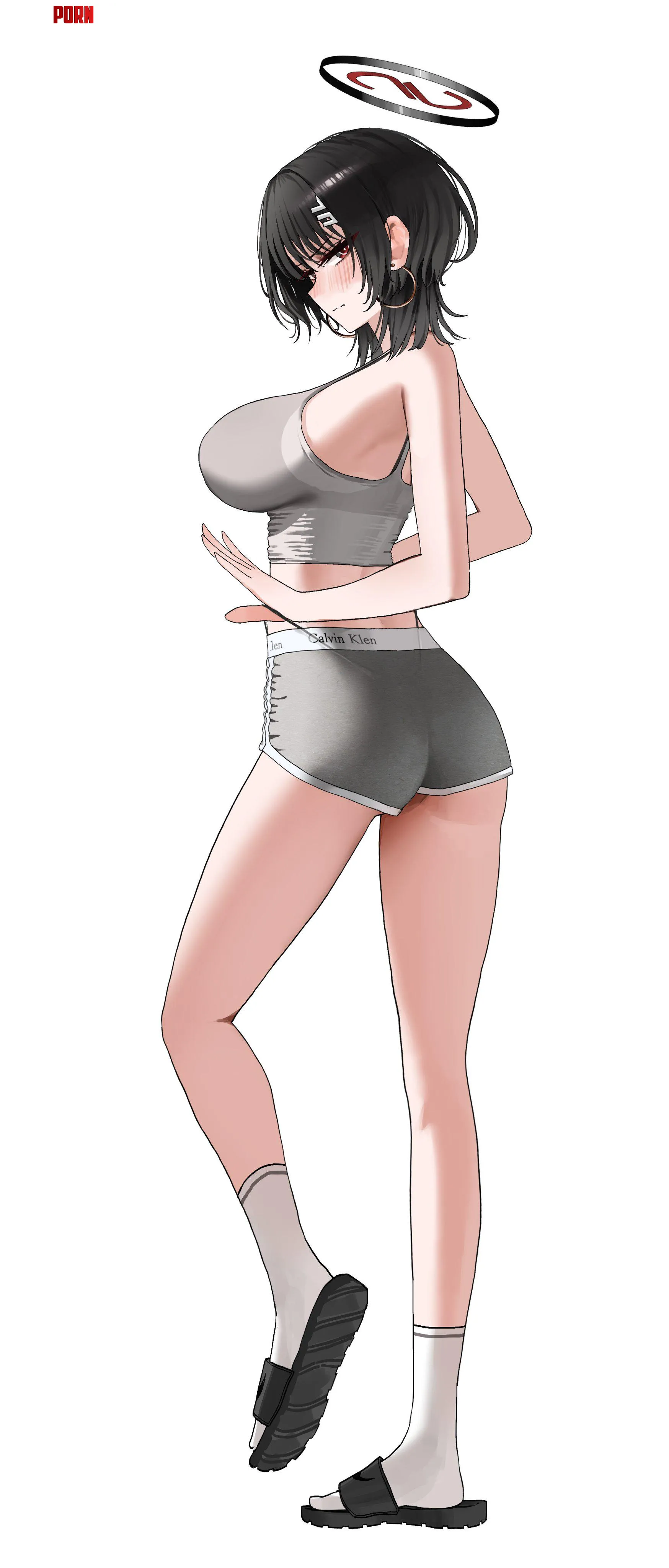 Wolf Cut Rio [Blue Archive] (Yohwa) by WoolsonDaSheep