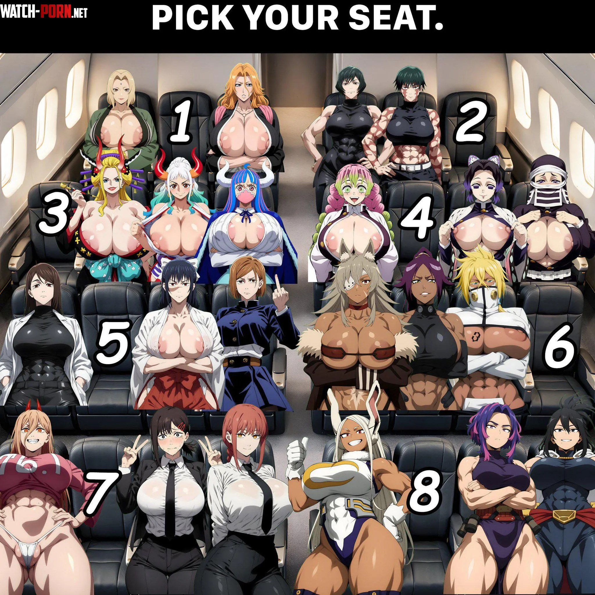 Pick ur seat! Just 2, one to go and the other to return! by BruceWayneDCUA