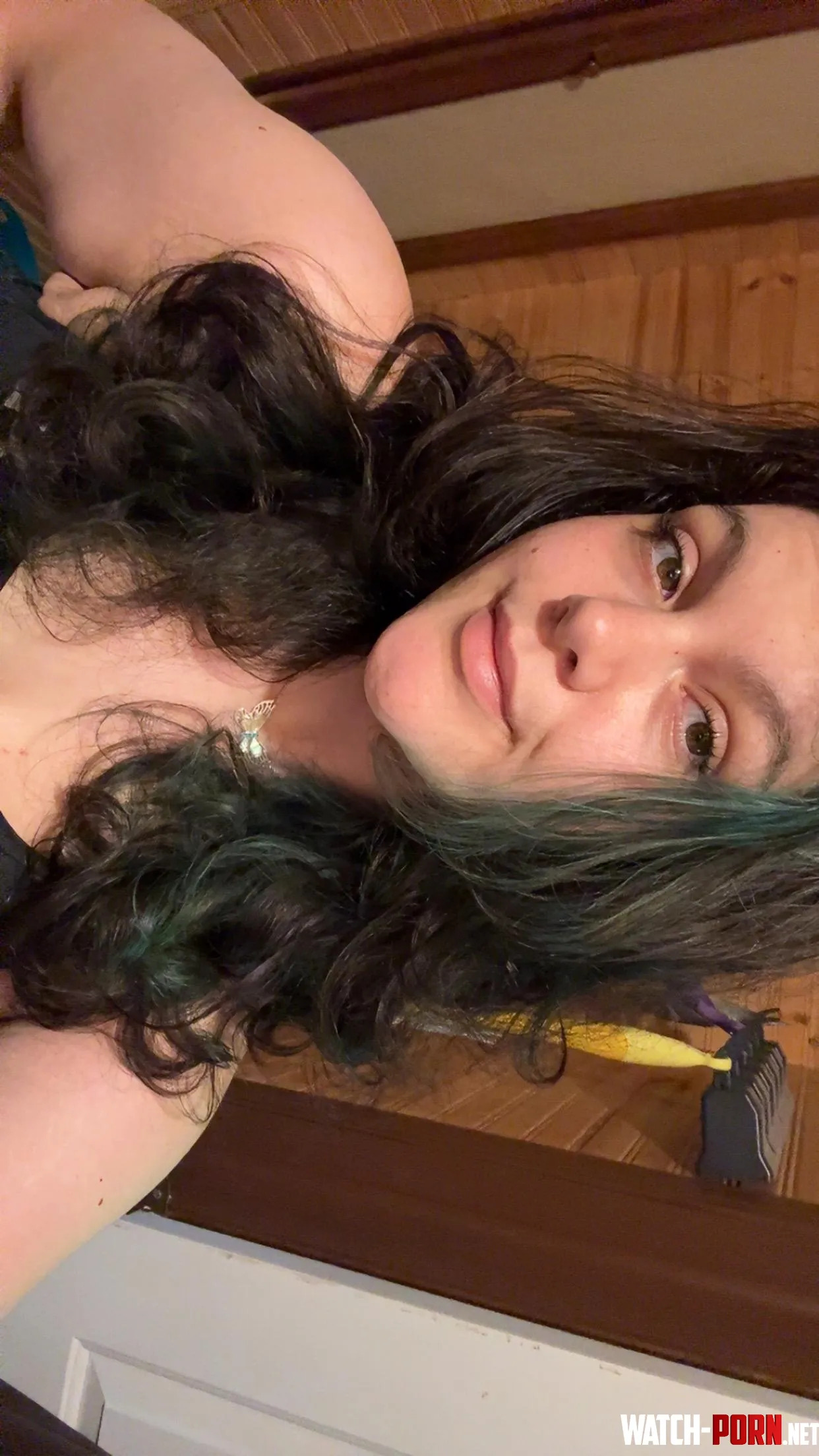 big tits with a tight pussy needing to be used here 🙈 by Peachess101