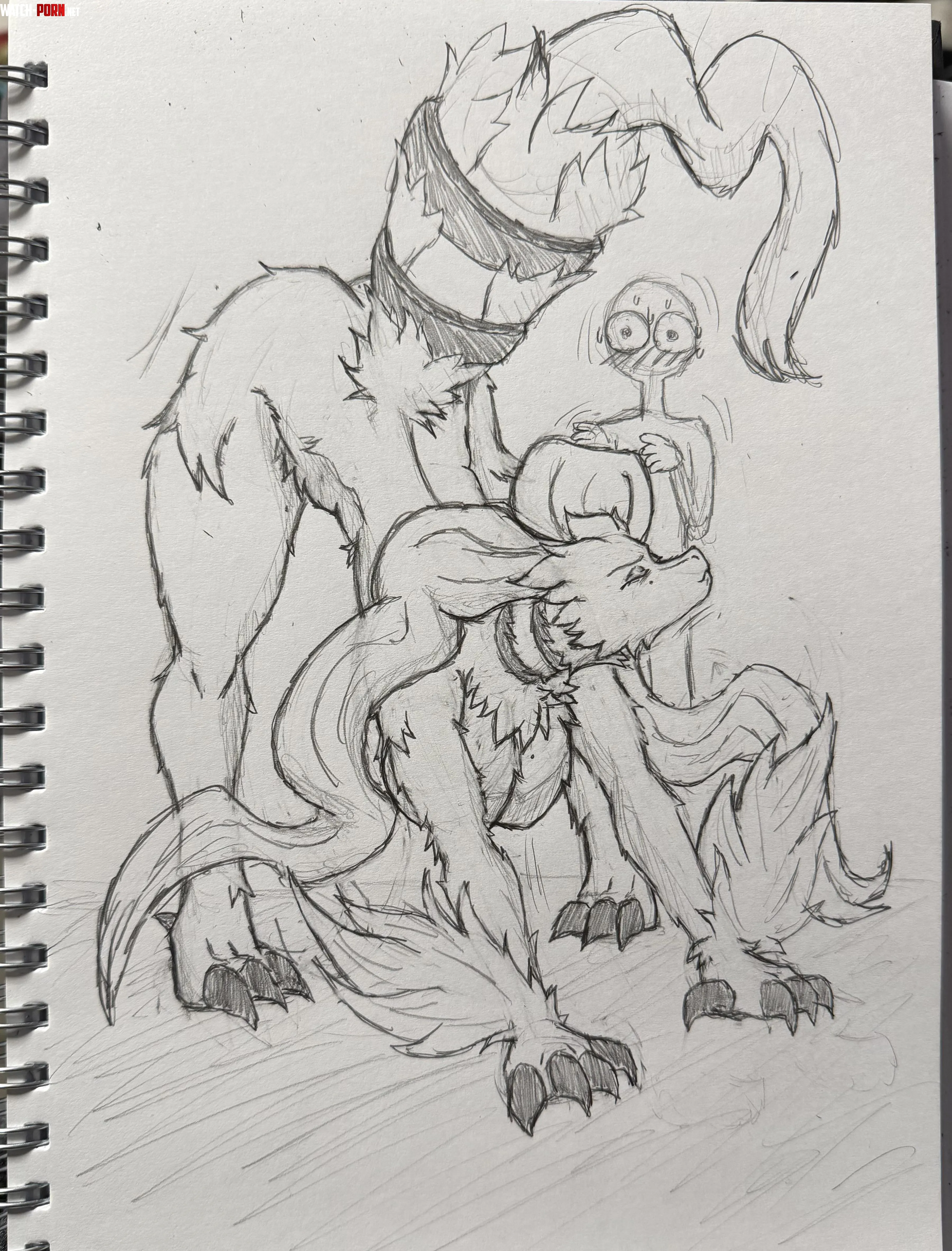 Big stretch by Axonn99