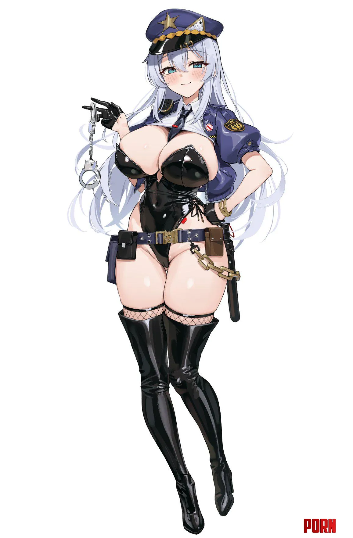 Sexy police officer [Artist OC] by marxsander2016