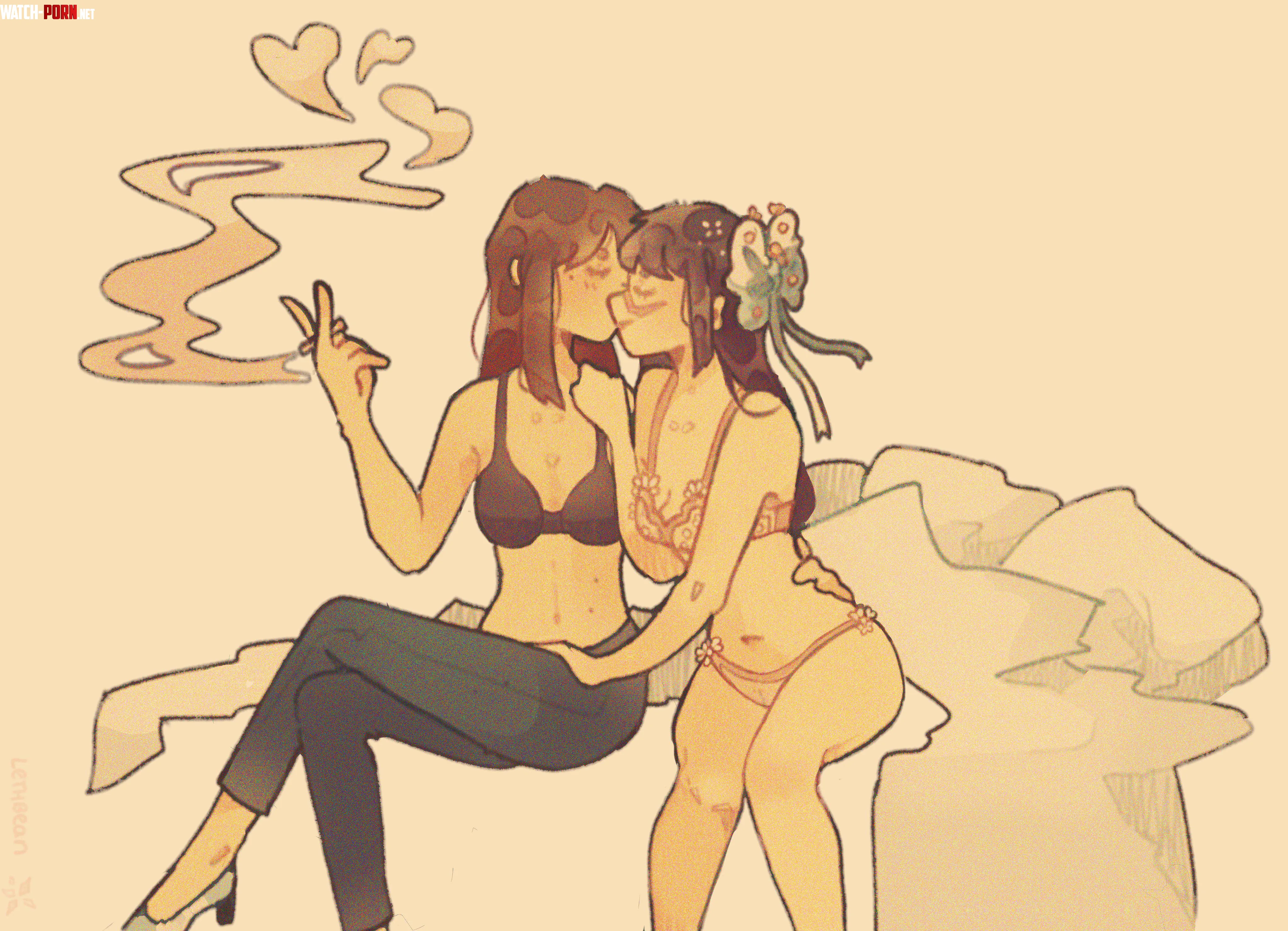 De-stress (lethbean) [Jujutsu Kaisen] by HentaiDepartment