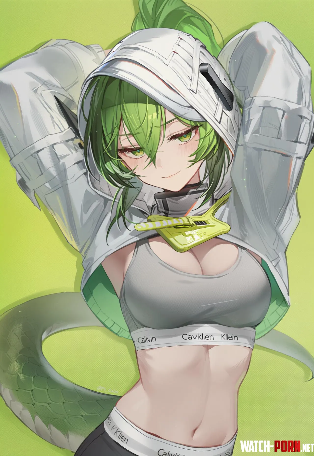 Fluorite [Arknights] by WoolsonDaSheep