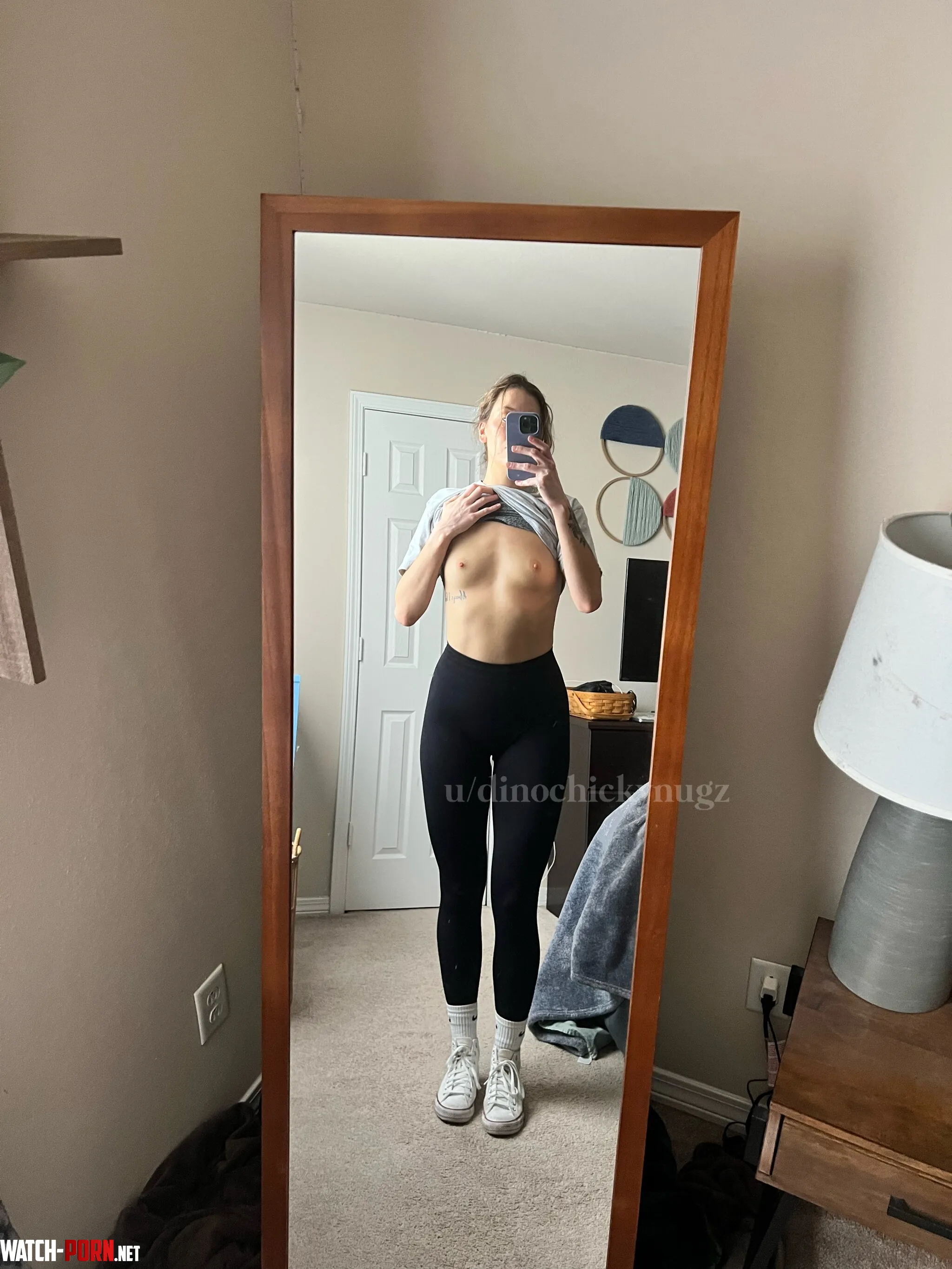 little titties on a tall girl by DinoChickyNugz