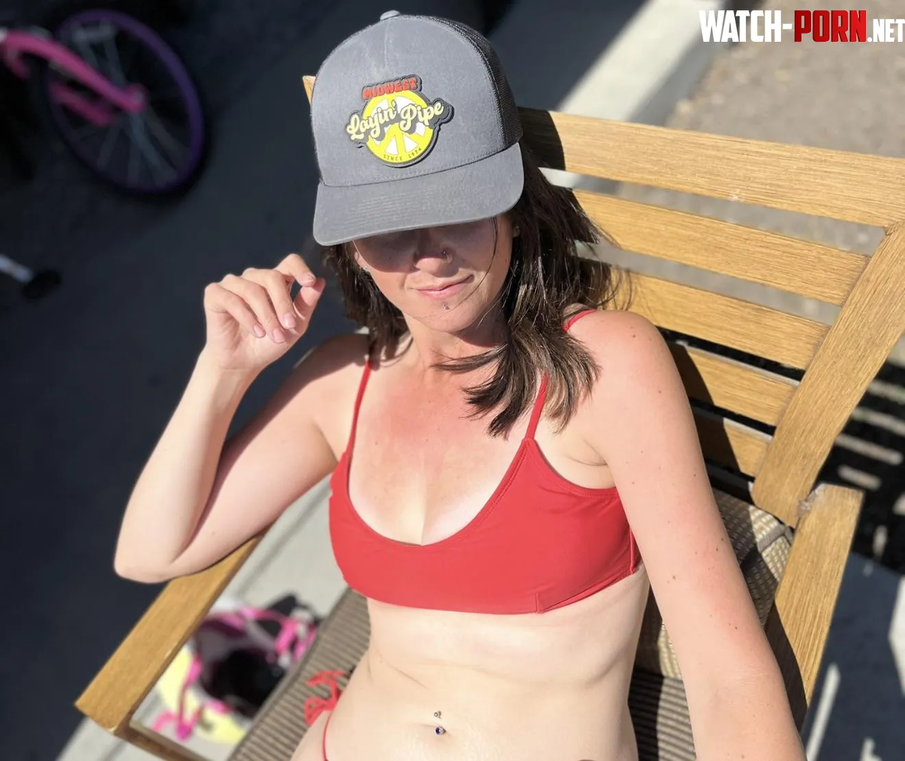 I’m only here cause my dad didn’t shoot me into a sock. Koodo’s to him for laying that pipe cause here I am your mysterious trouble woman with daddy issues just chillin in my bikini by HeretoExplore123