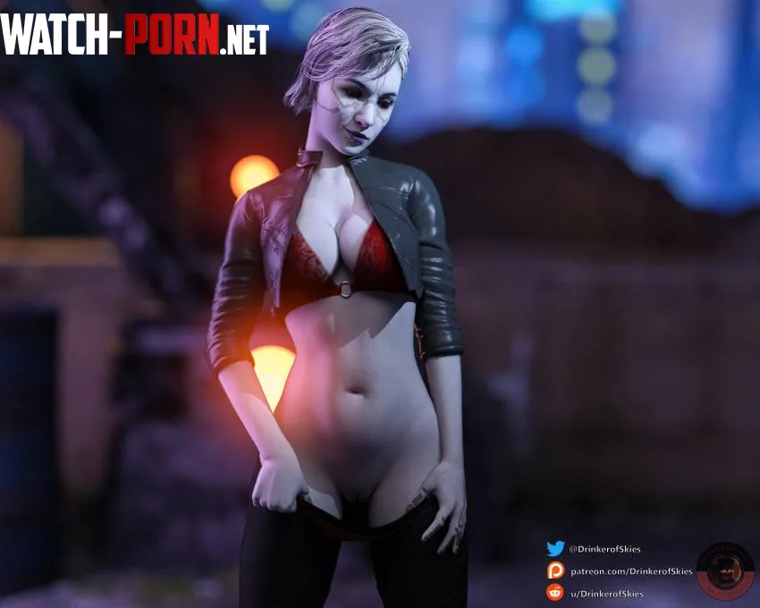 Merrin enjoying a night out. (drinkerofskies) by logantreber