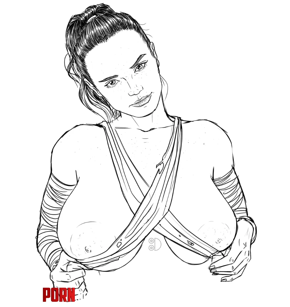 Rey found a breast expansion stim in the wreckage of a Star Destroyer (Tittydispenser) by titty_dispenser