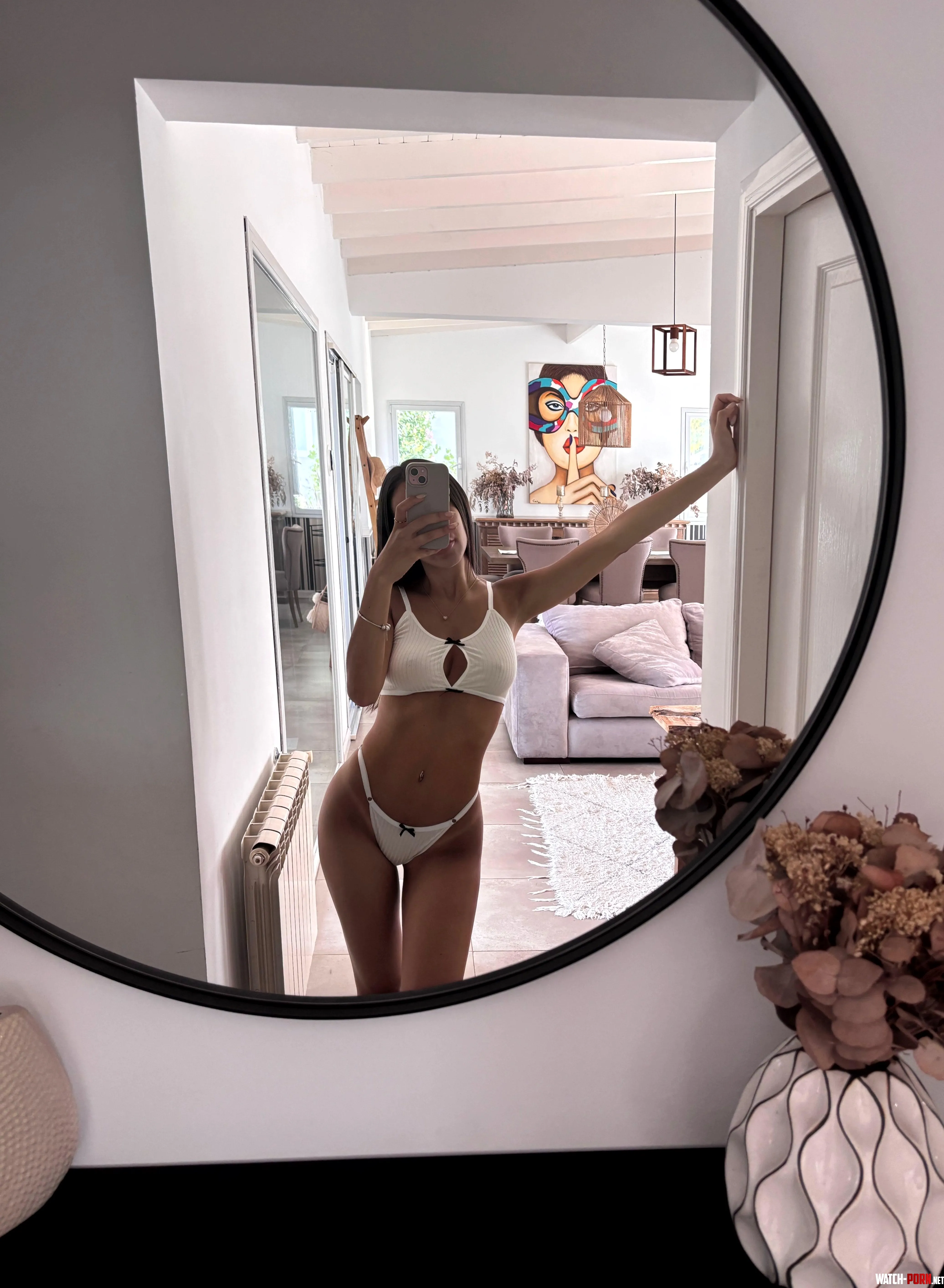 looking good in this white bikini by teensyoliviaa