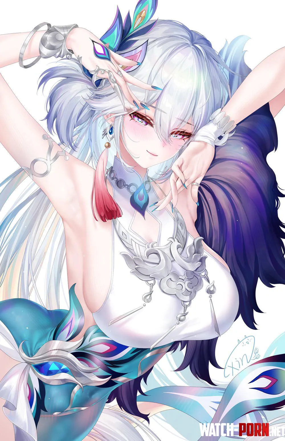 Busty Yao Guang’s smooth pits (Honkai: Star Rail) by Nhdtglskfow