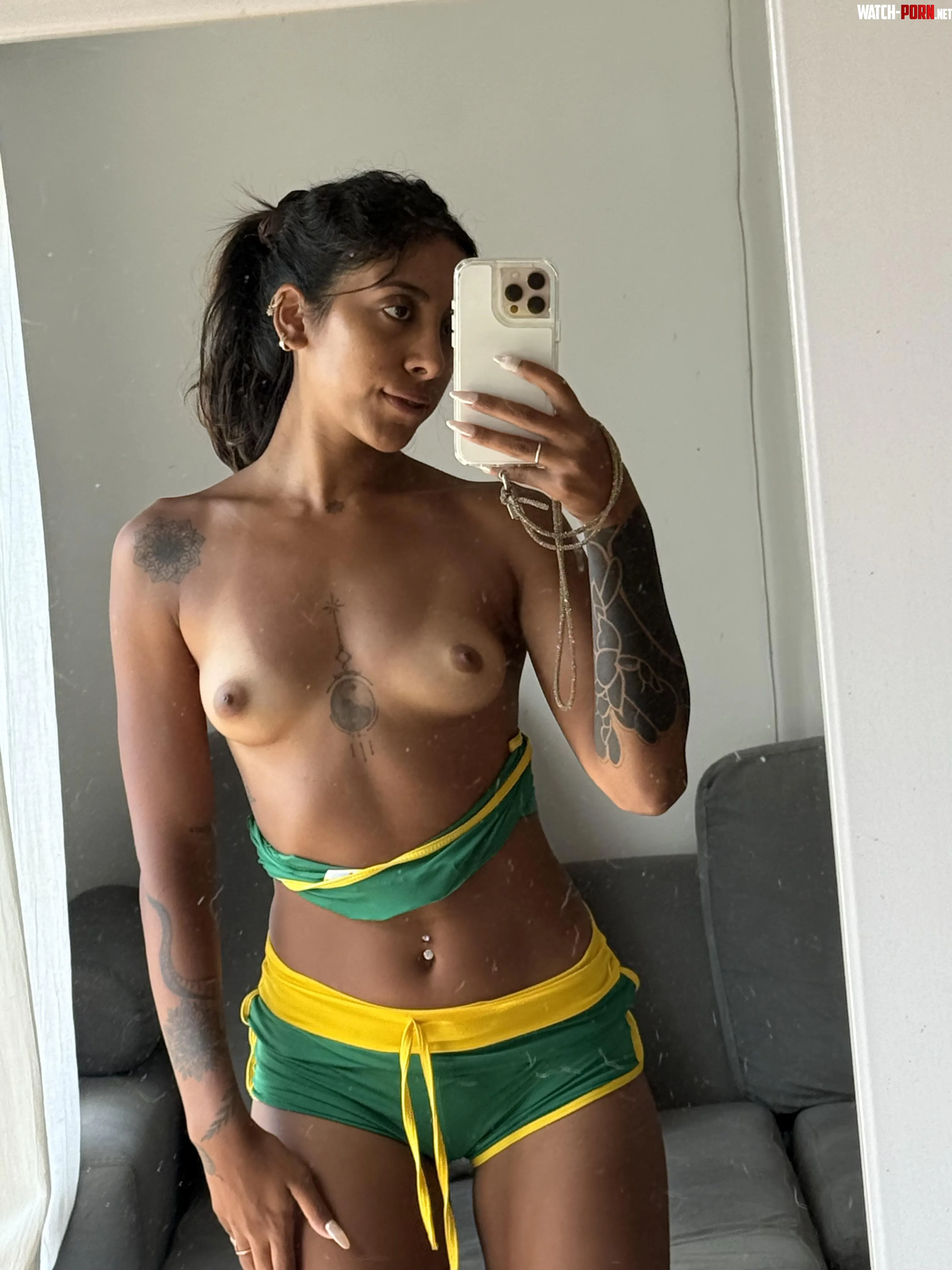 I tanned my whole body except my tits by Brunettesweett