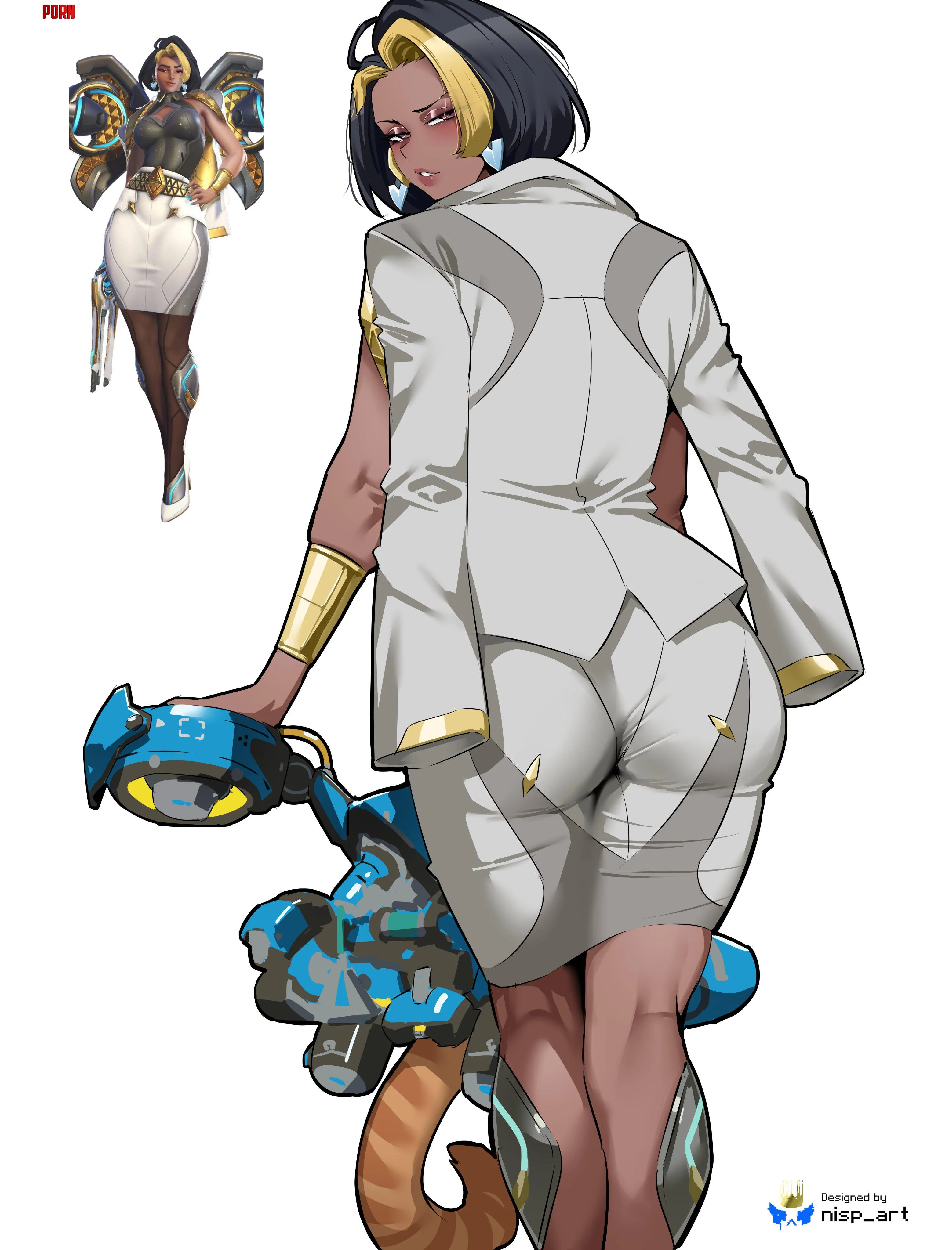 Mommy Domina (nisp_Art) [Overwatch] by Silent_Steak_9540