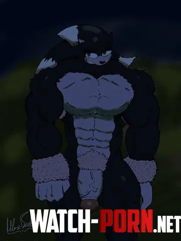 A wild werehog has appeared [artwork by me] by Adventurous_Step5735