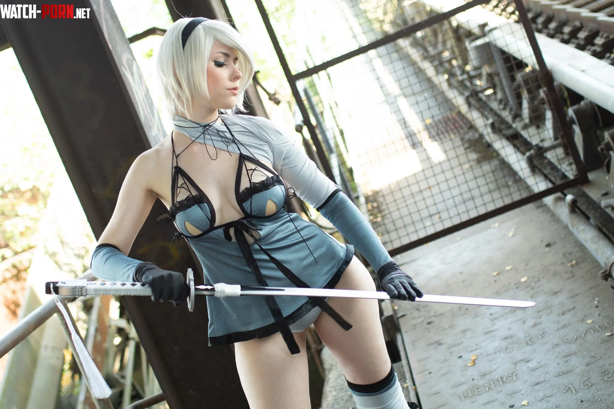 2B Cosplay [DLC Kainé Outfit] by Natchan Cosplay by NatchanCosplay