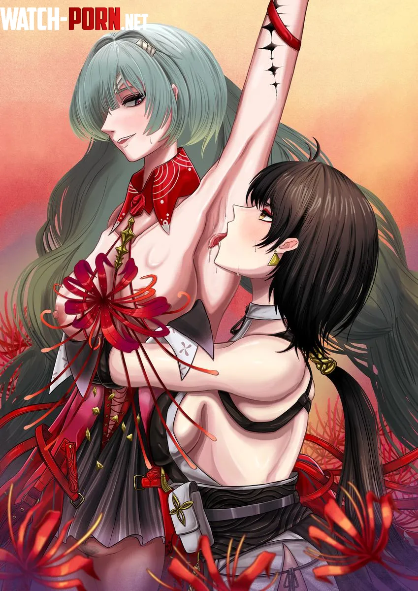 Female Rover tastes Phrolova (Satyress_01) [Wuthering Waves] by TheRoySez