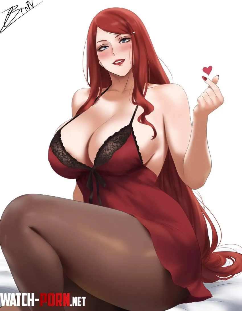 Kushina’s got a little surprise for you tonight (alvsdraws) by aaurevia