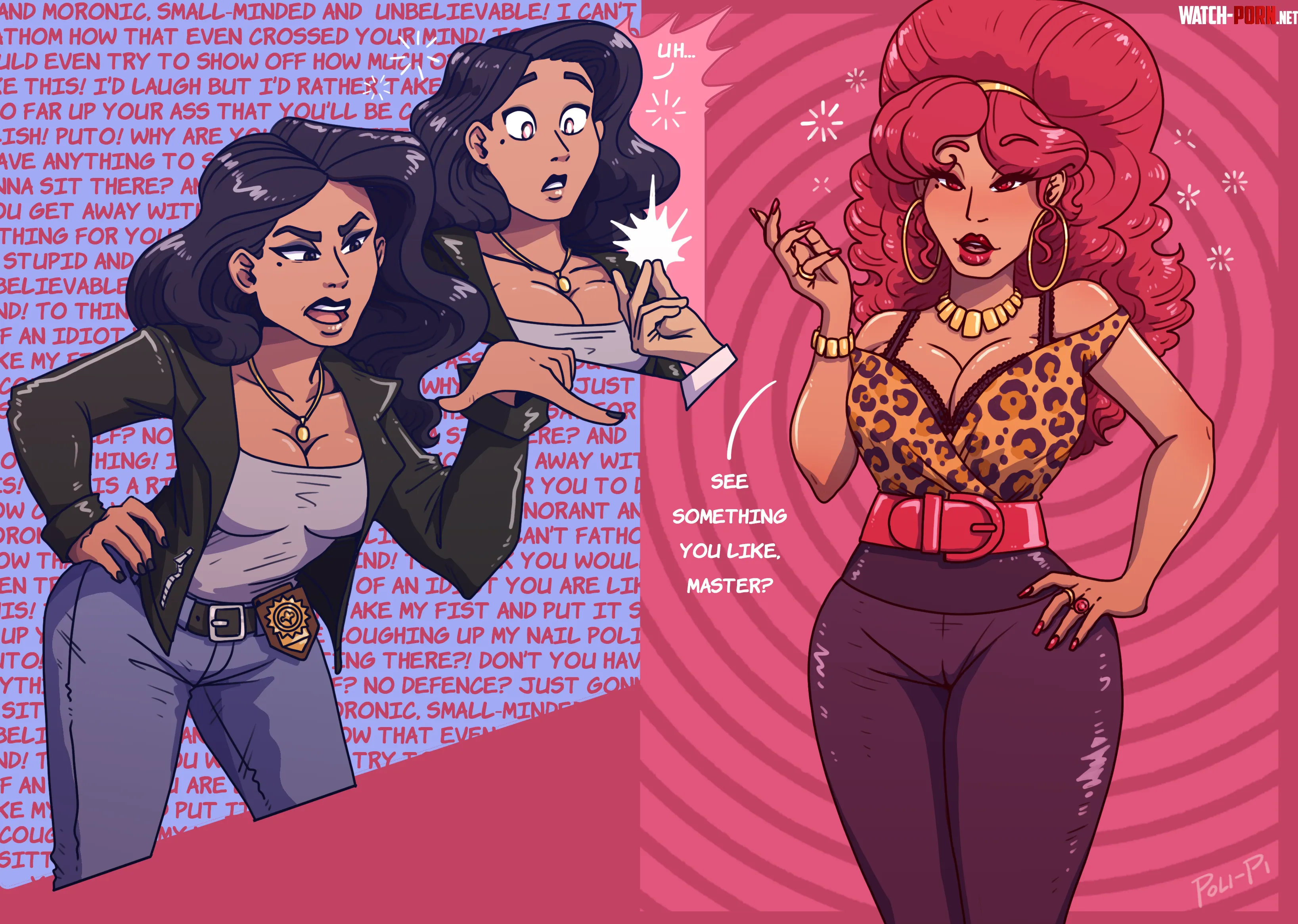 One way to get out of paying a ticket (Art by lopipolipi) by Hypnothrowaway322