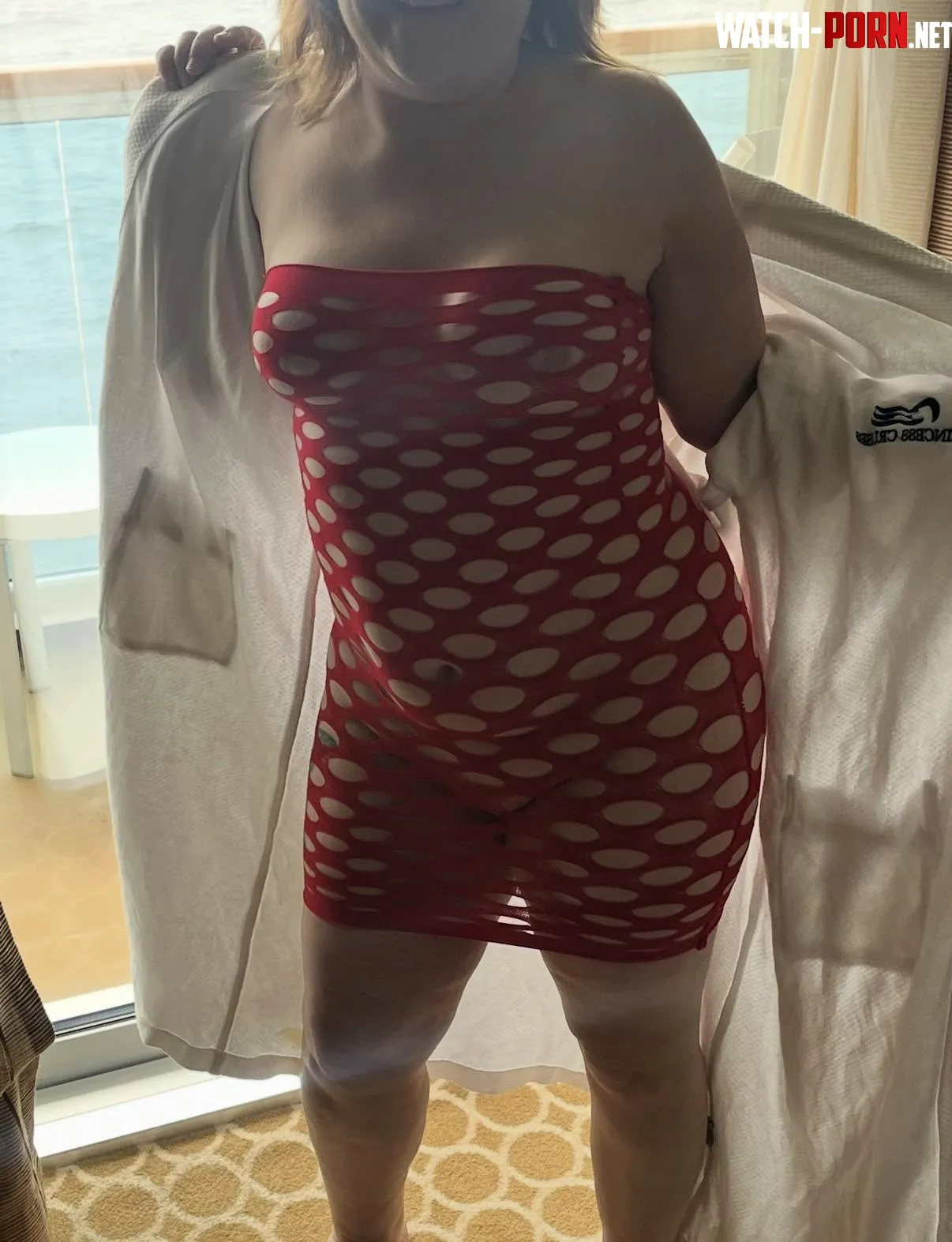 Wife on cruise. by cbent71