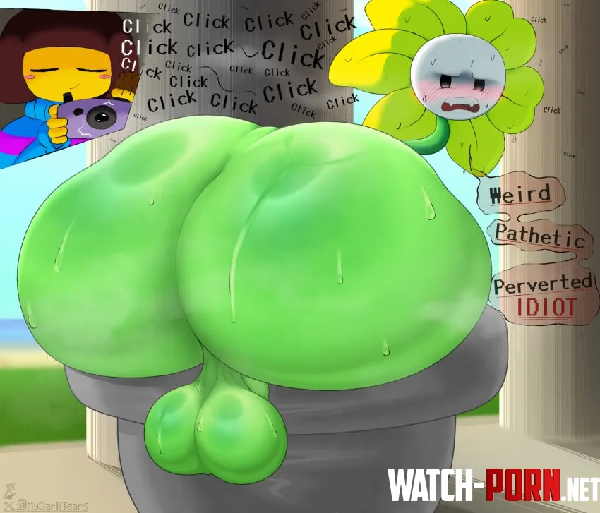 Thicc [Flowey] (diamondtears) by WeirdAndShameless