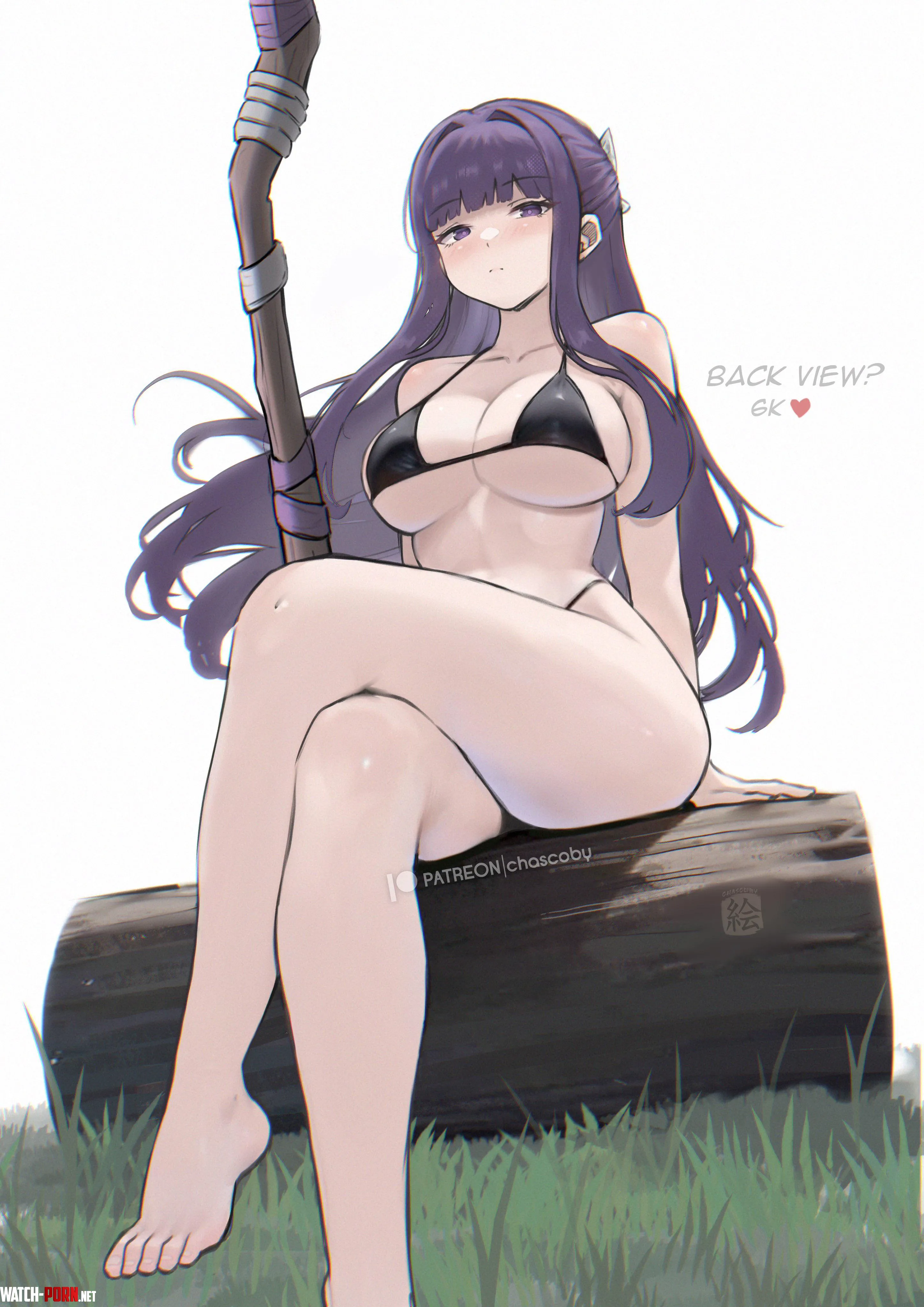 Bikini fern (chascoby_art) [frieren: beyond journeys end] by rolandaurys