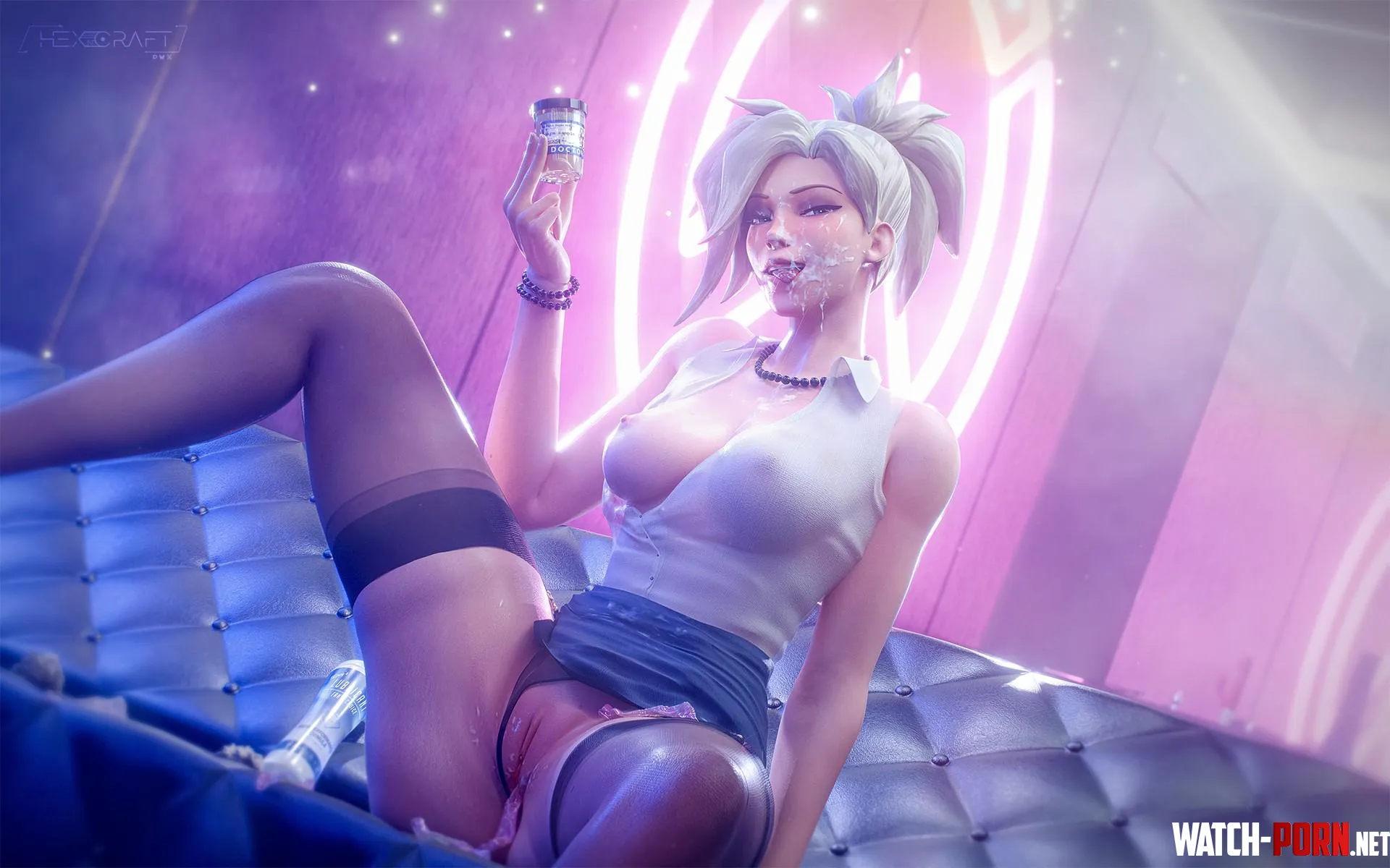 Mercy the cumdump by Somanycookies1