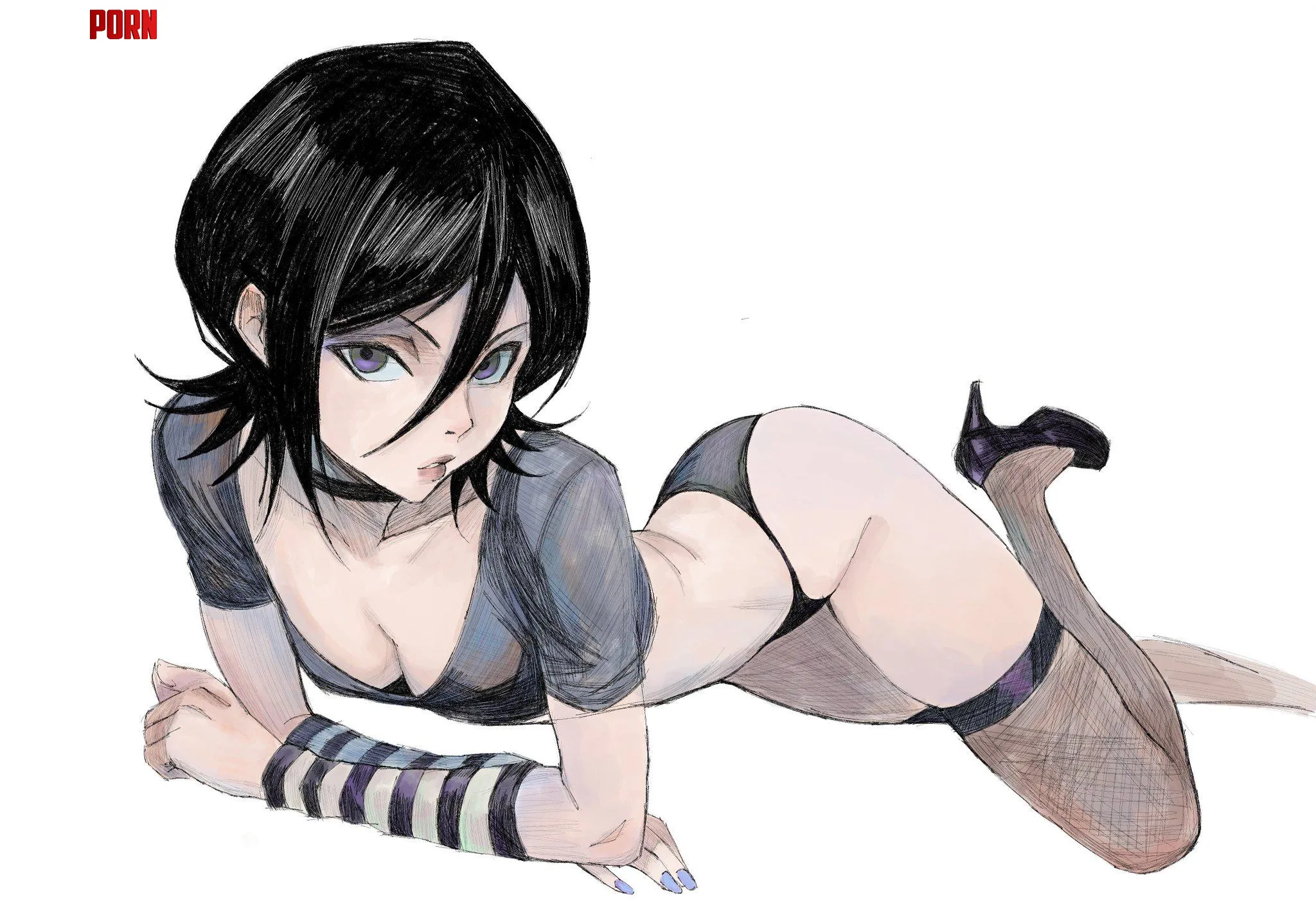 Rukia doodle (@Hex_mamaso) by Gold-Doctor-3969