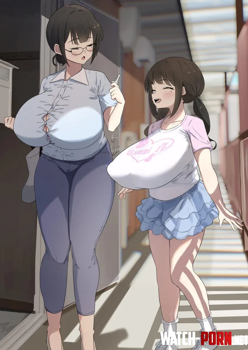 The height and styling differences between my very modest gf and me often makes strangers think she's my mom and I got my boobs from her. It probably doesn't help that I call her Mommy by BlueBabyPet