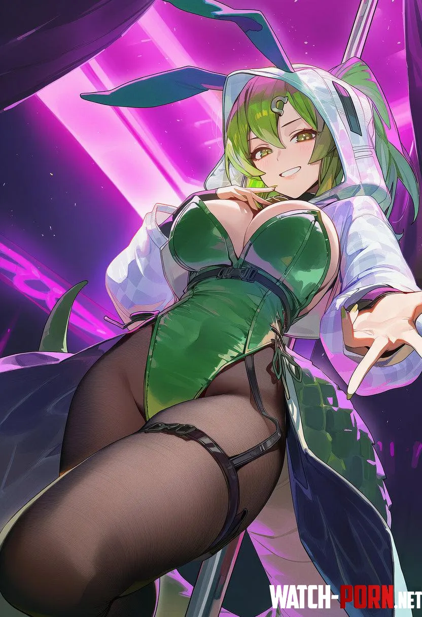 Bunny Fluorite [Arknights] by WoolsonDaSheep