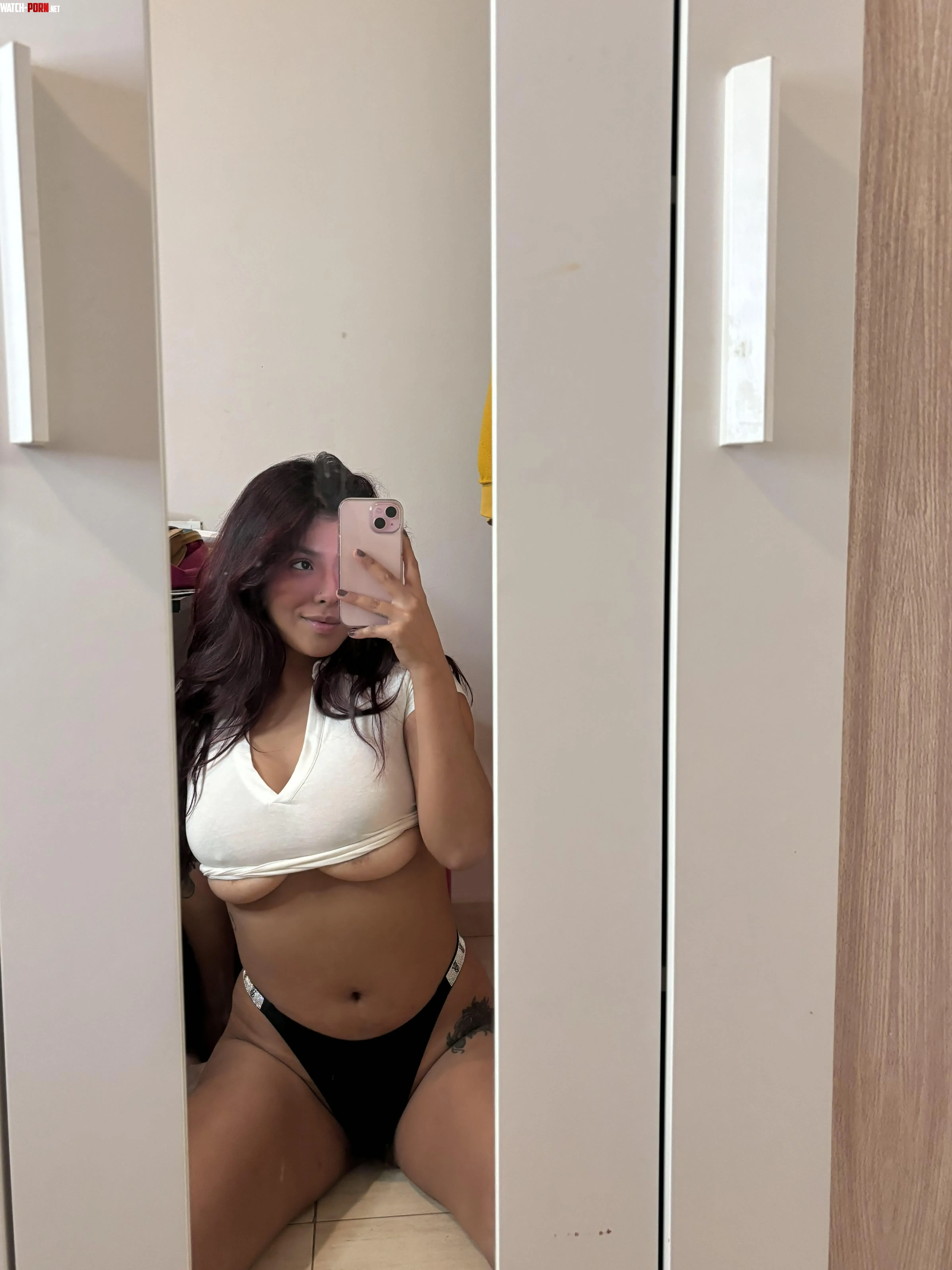 Can't pass a mirror without a nasty selfie by CinderellaWow