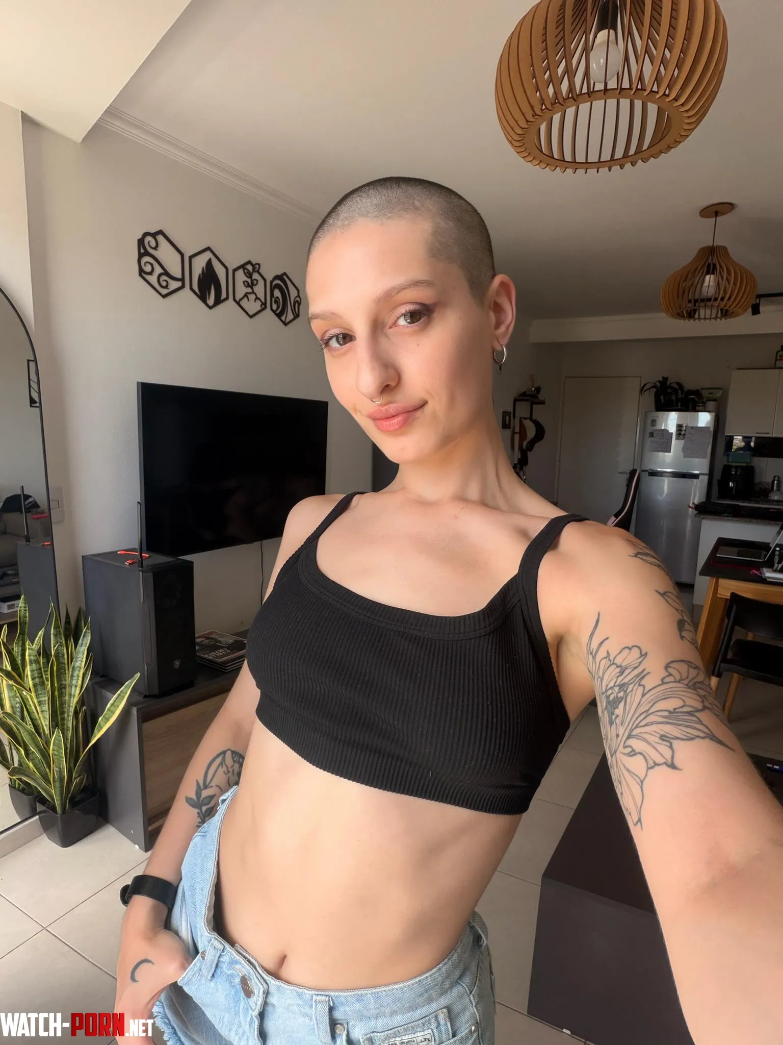 comfy black top by EdgyTryna