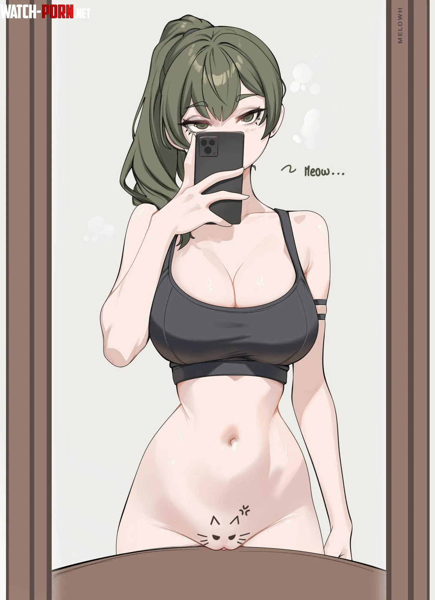 Übel wants to show off her kitty (melowh) [Sousou no Frieren] by destinyherowolf