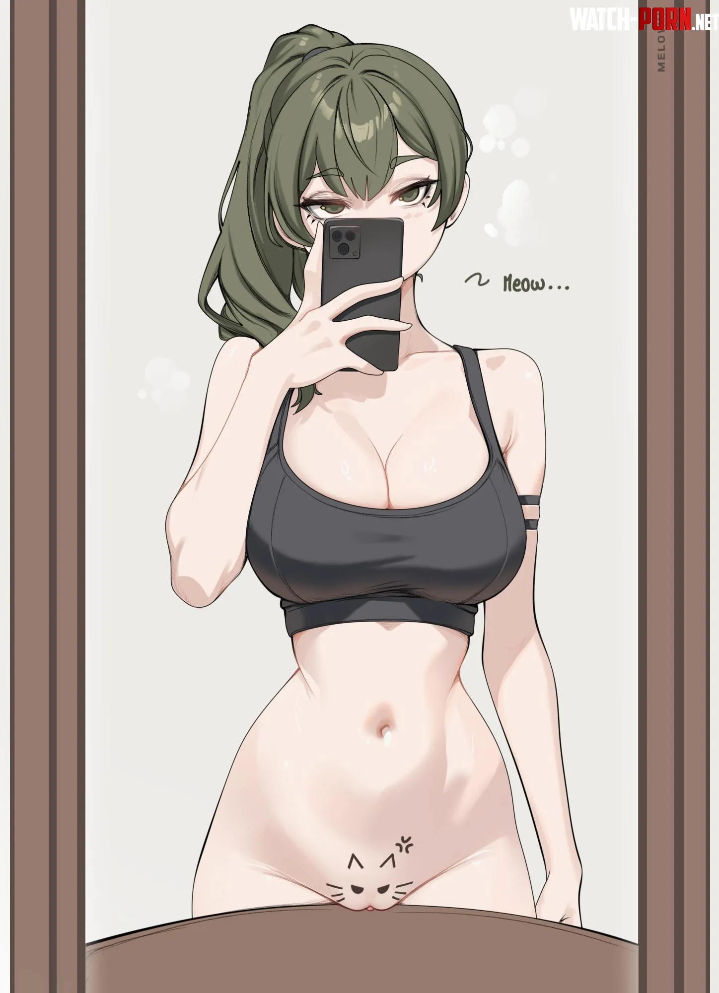 Übel wants to show off her kitty (melowh) [Sousou no Frieren] by destinyherowolf