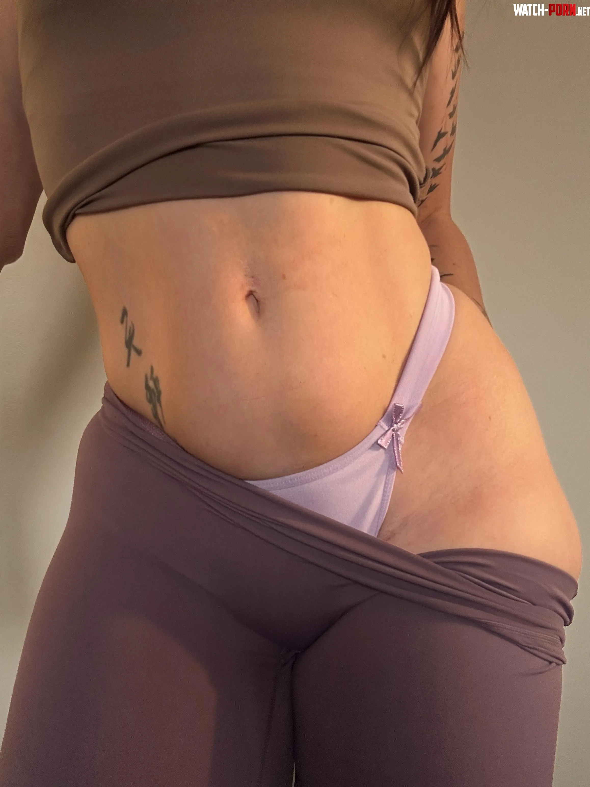 Only you know what panties I was wearing to the gym today by Peachhyplayz