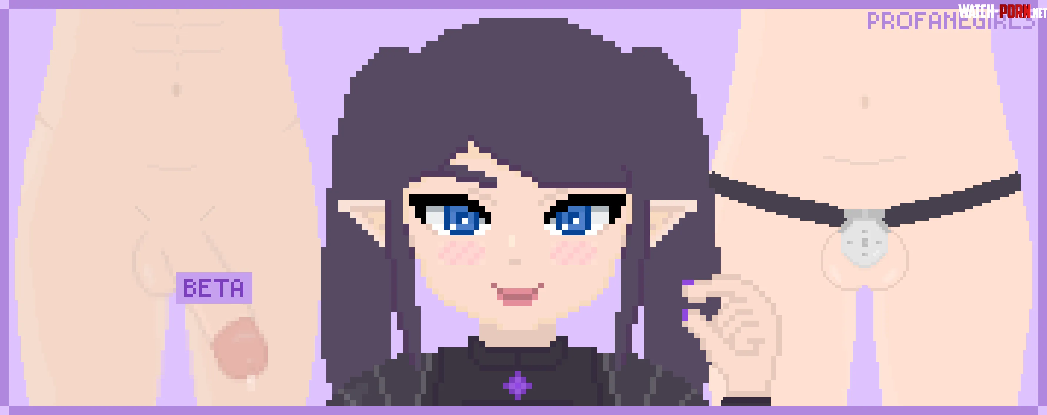 Lily humiliating her sub while he's locked in chastity... (training pixel art to gamedev) by profanegirls