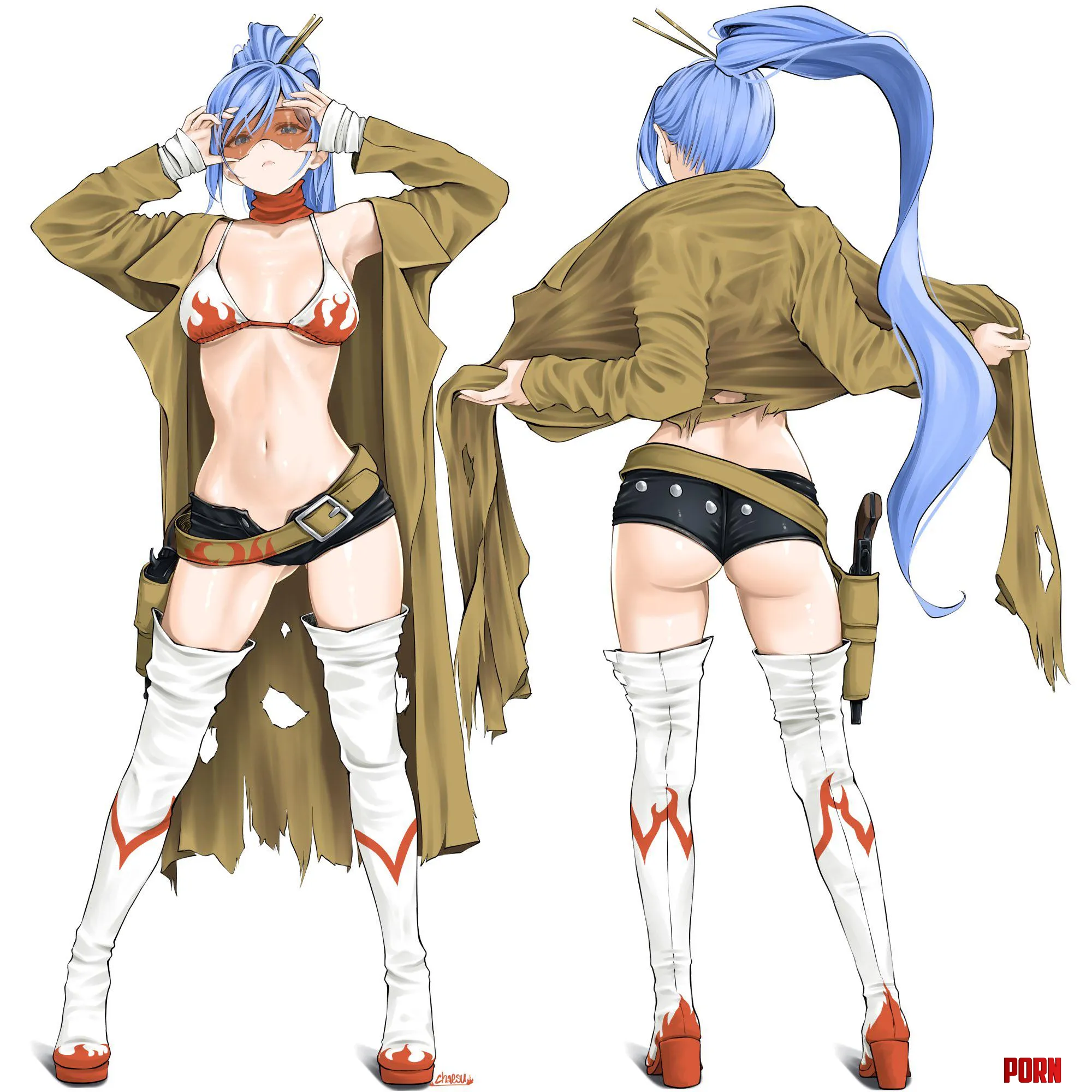 Bounty hunter Minah (Chaesu) [Original] by Silent_Steak_9540