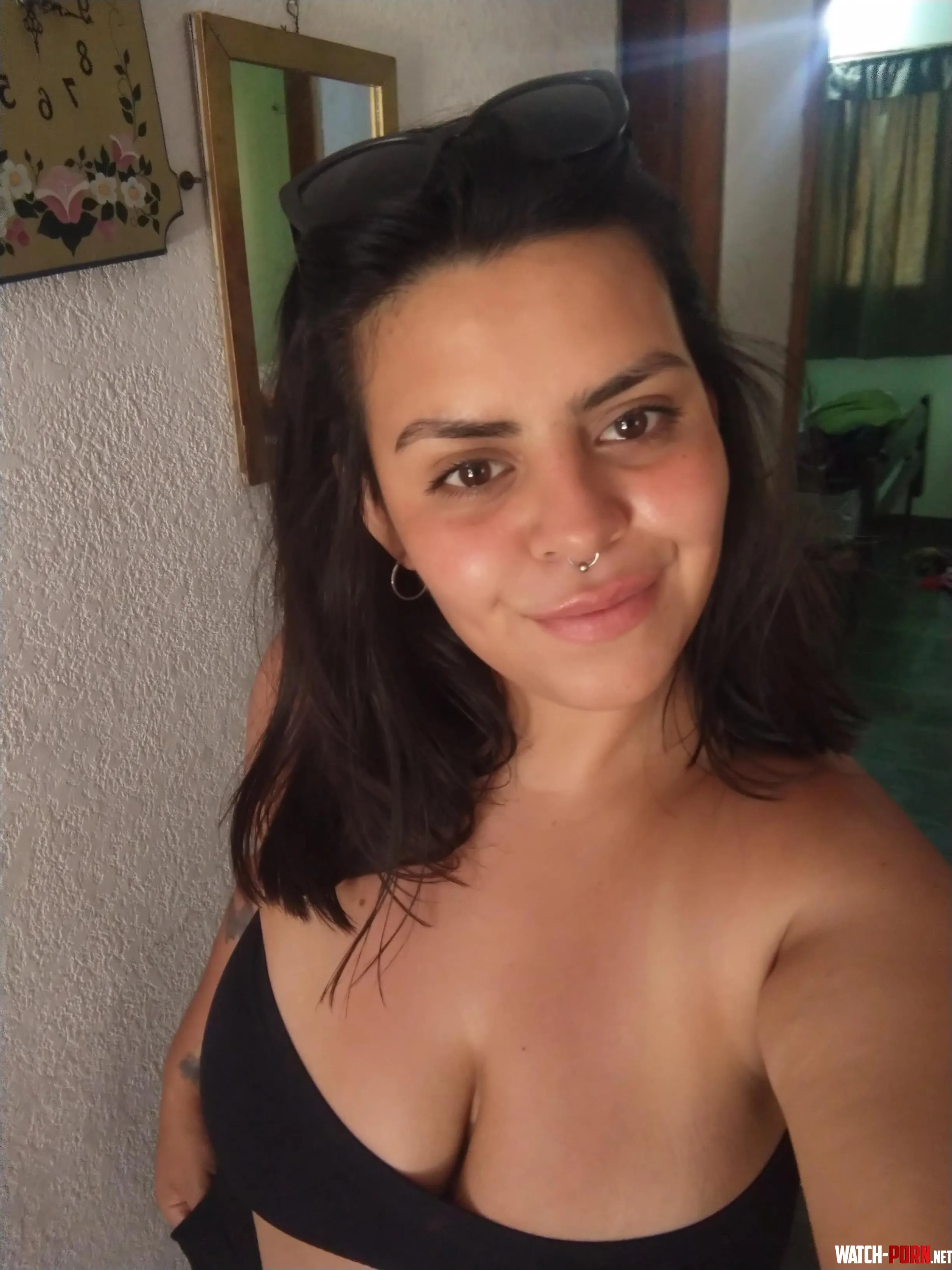 I know you love real brunettes with delicious tits 😏 by SweetCameron-