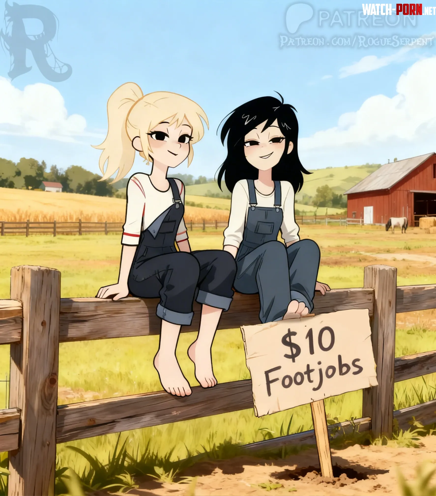 (OC) Farm Girls Feet by Rogue_Serpent