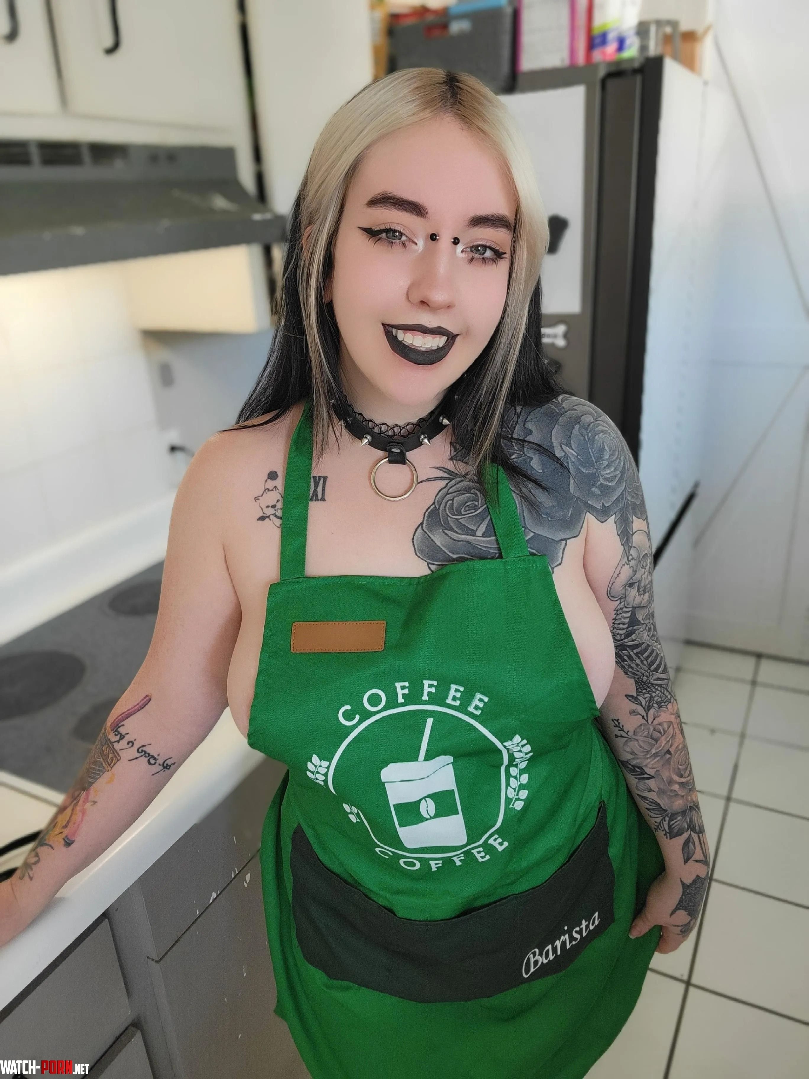 Flavor of the day is Goth Slut :) by ValerieVampyr