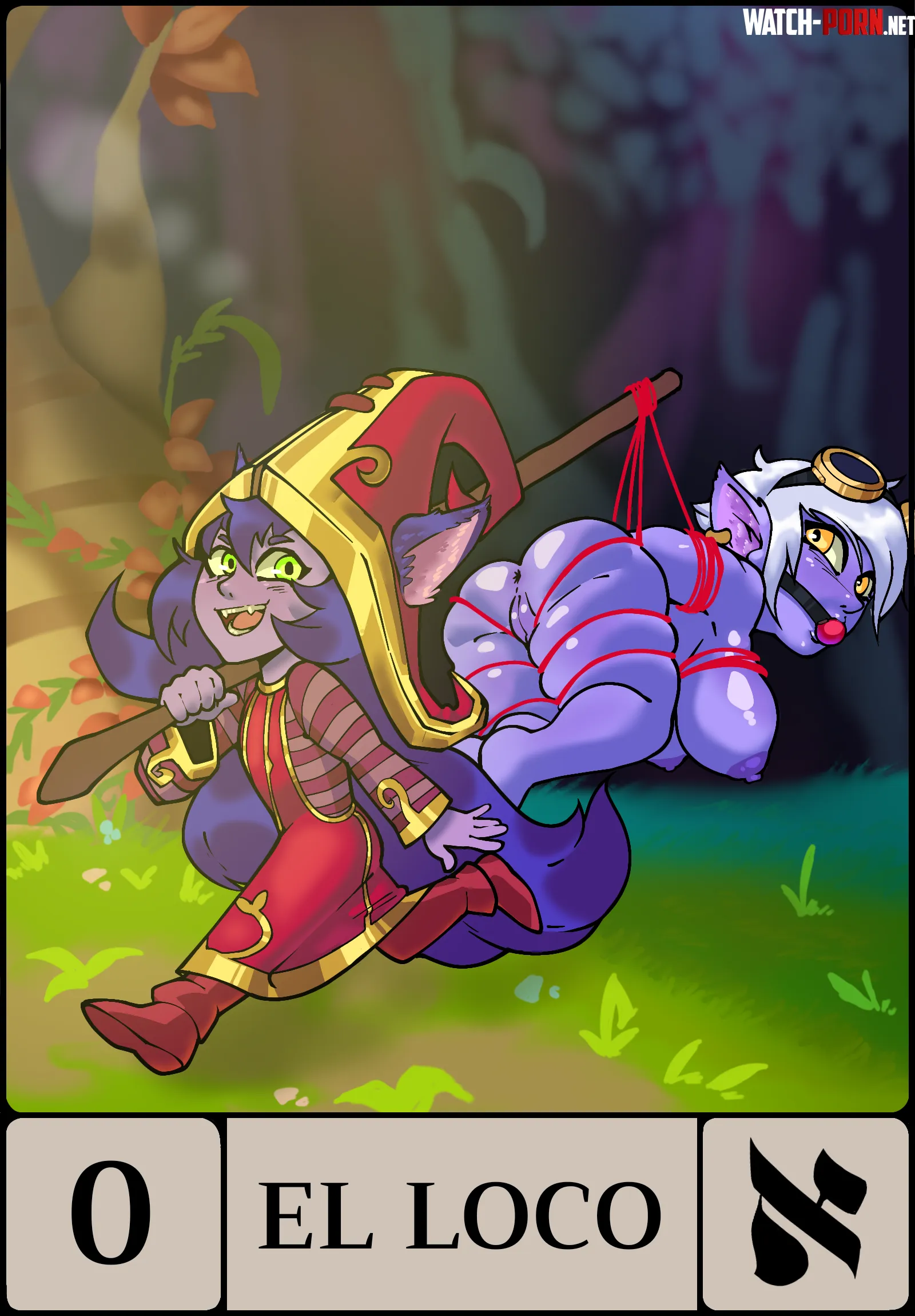 It seems Lulu had to carry Tristana on her shoulders, literally (te TomThingsTH) by Regular-Ad3586