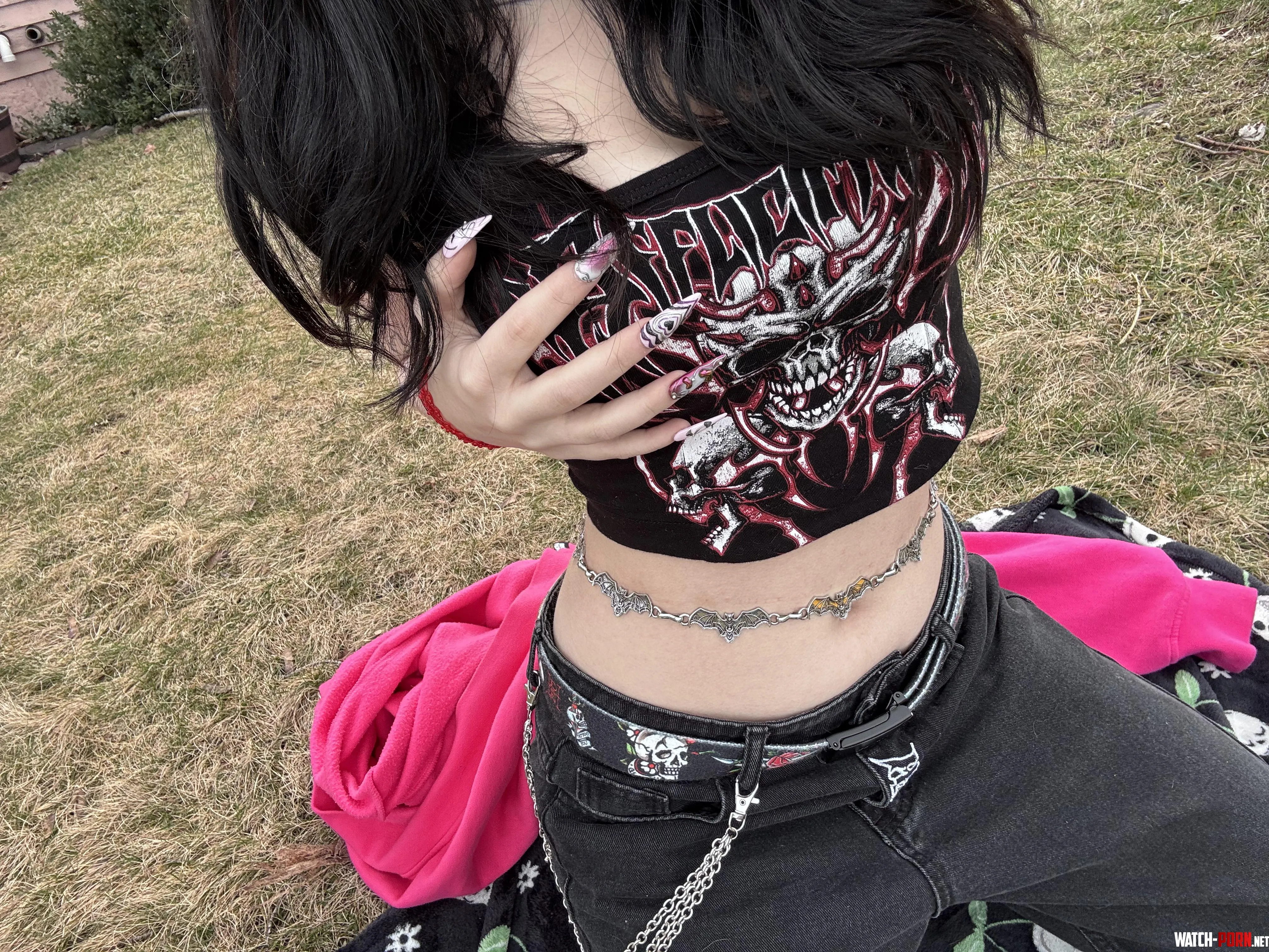 affliction top🖤 by Awkward_Soil_46