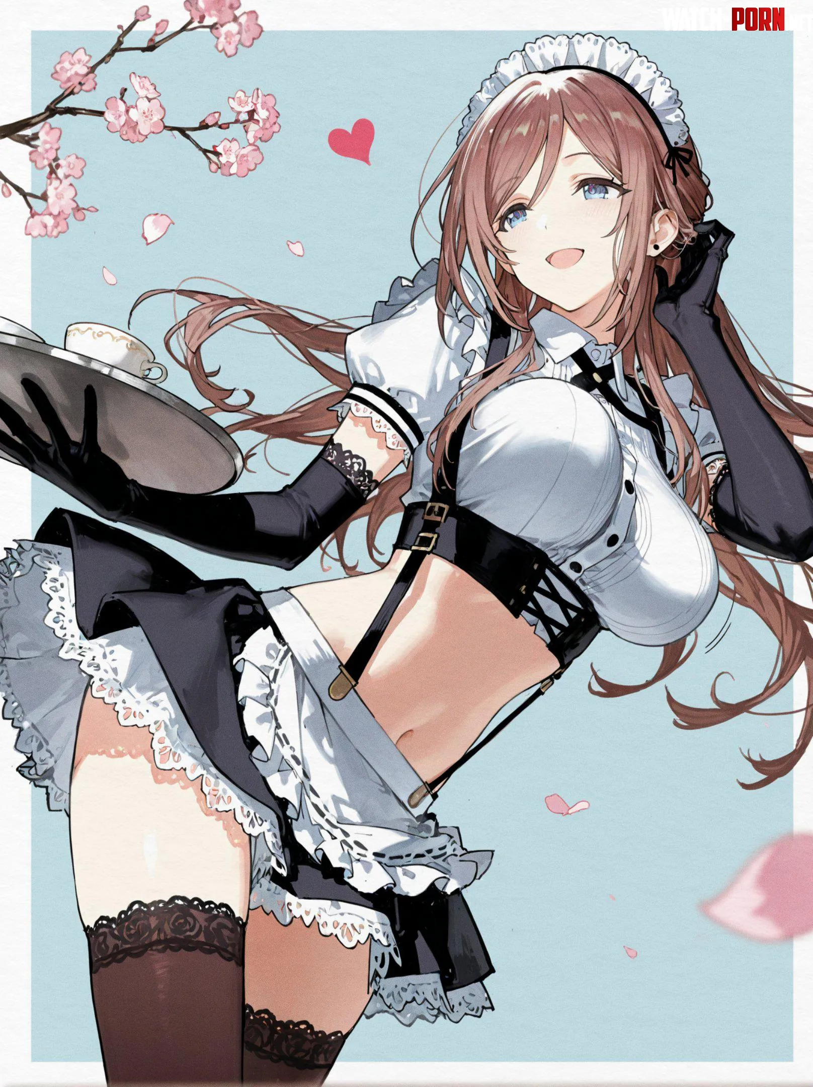 Maid Rinami [Idolmaster] by WoolsonDaSheep