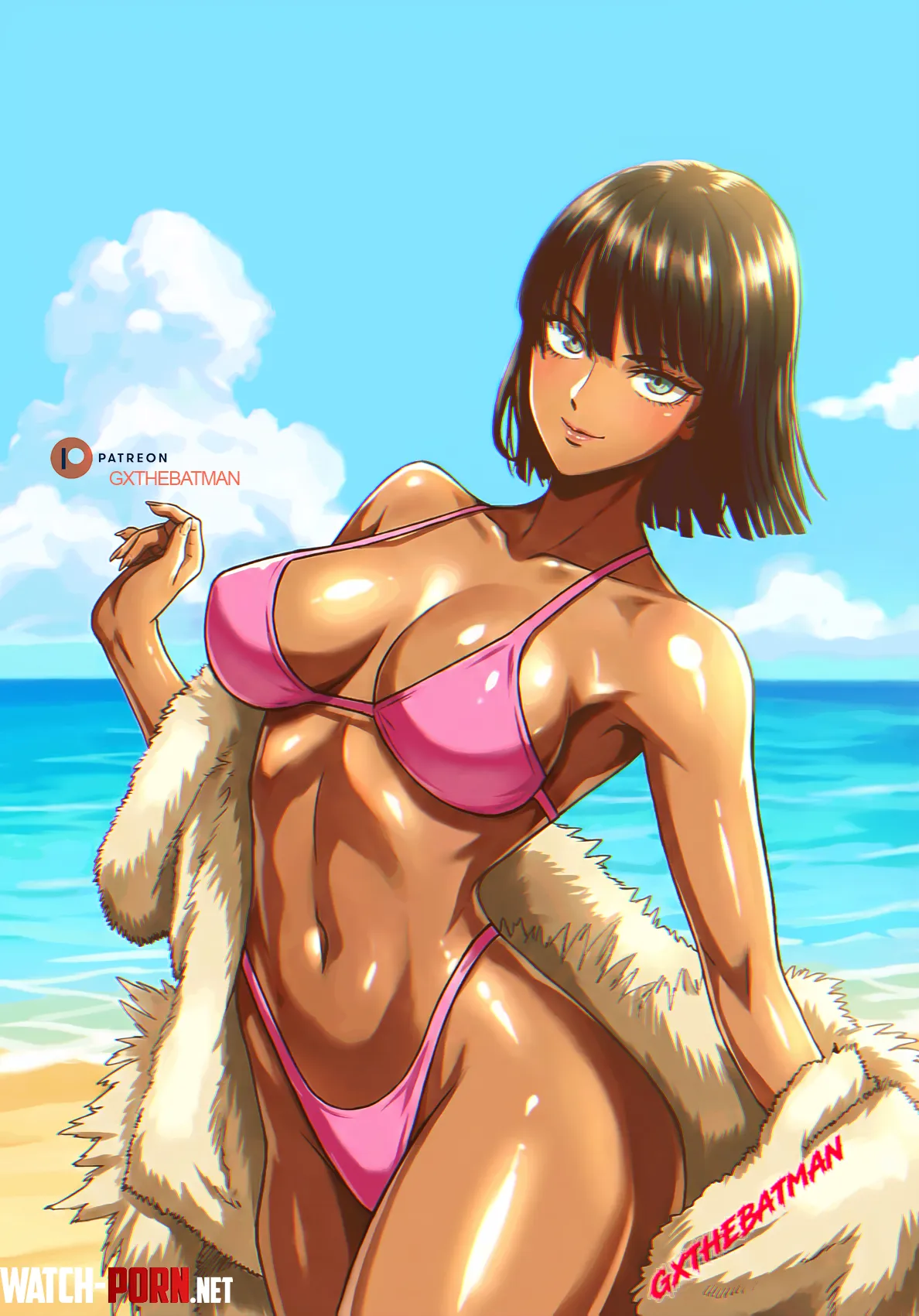 Tanned Fubuki - [One Punch Man] by GxTheBatmanYouTube