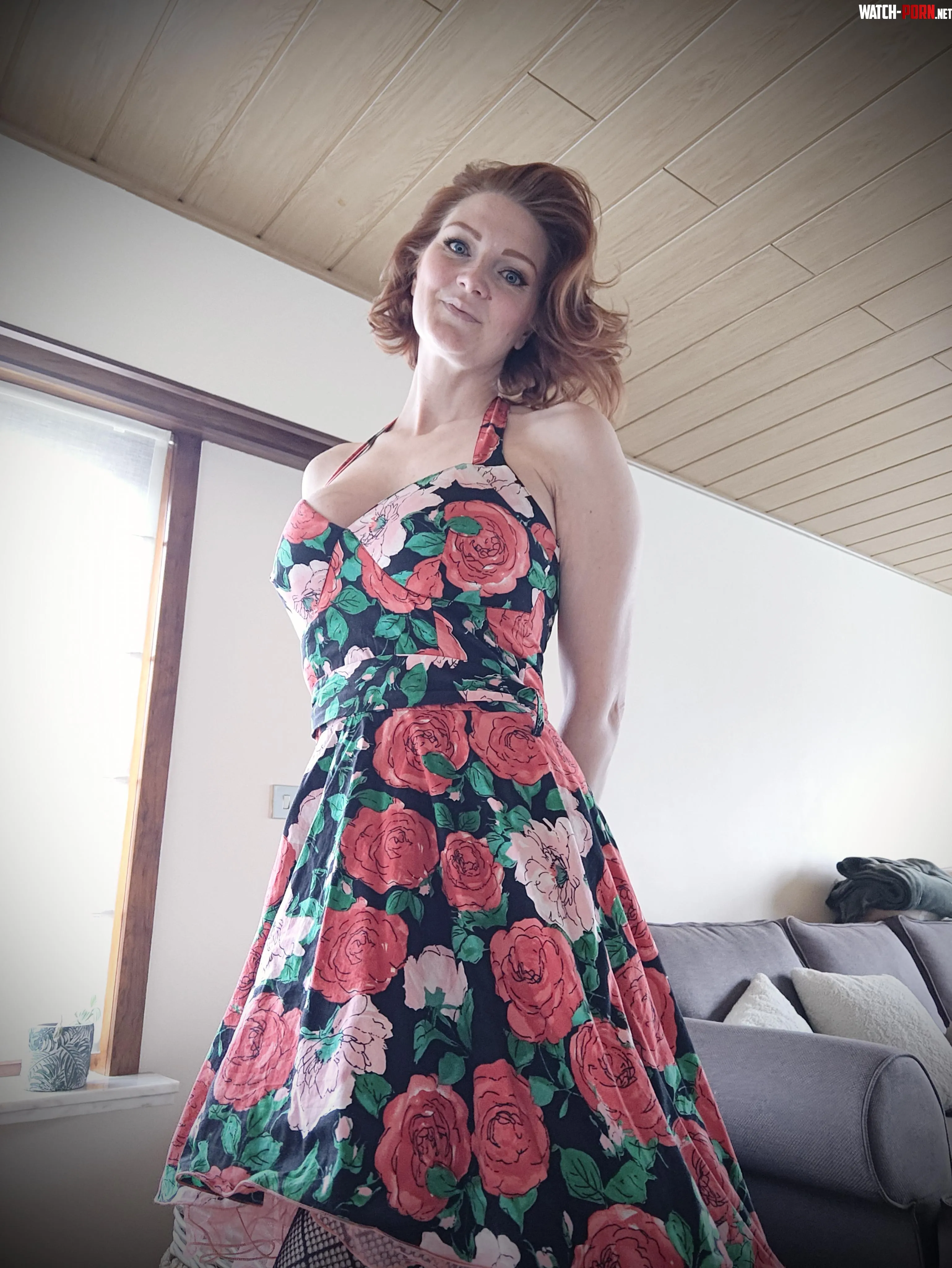Classy summer floral dress🌹 by Ginger-Pumpkin