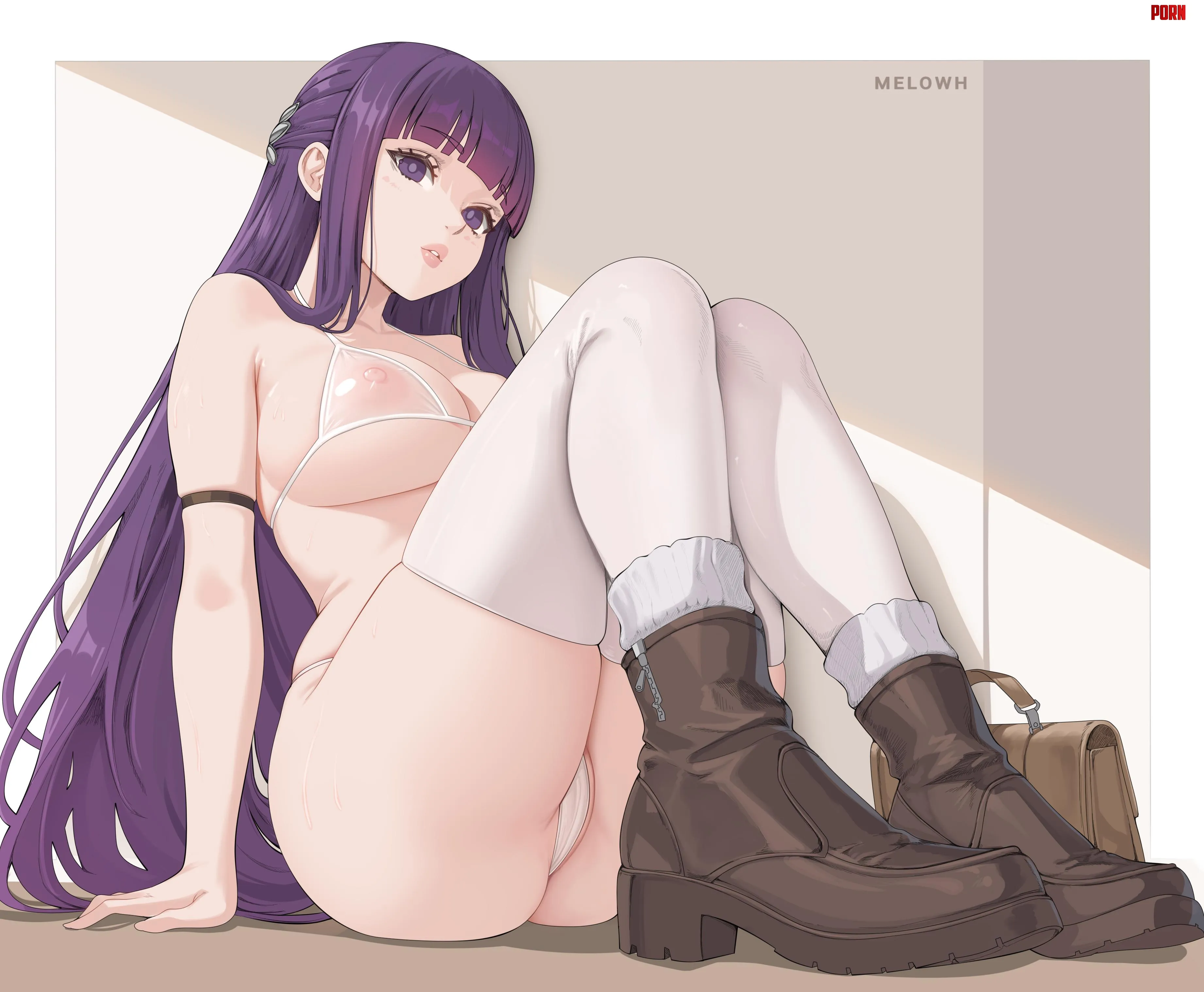 Sexy Fern (Melowh) [Sousou no Frieren] by destinyherowolf