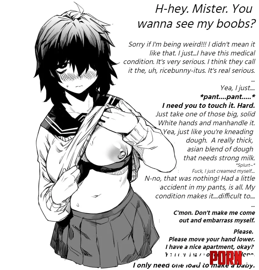 A Serious Condition [Raceplay] [WMAF] [Yellow Fever] [Bleached] [Flirting] [Innuendo] by NintendossRDT