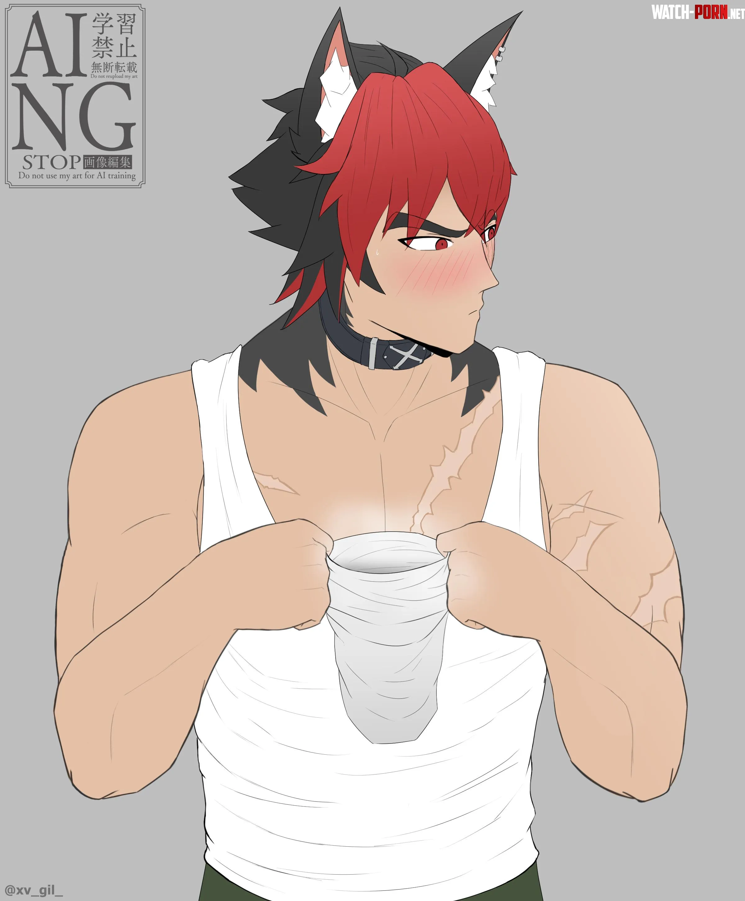 Care to take a whiff? (Art by me.) by xv_gil_