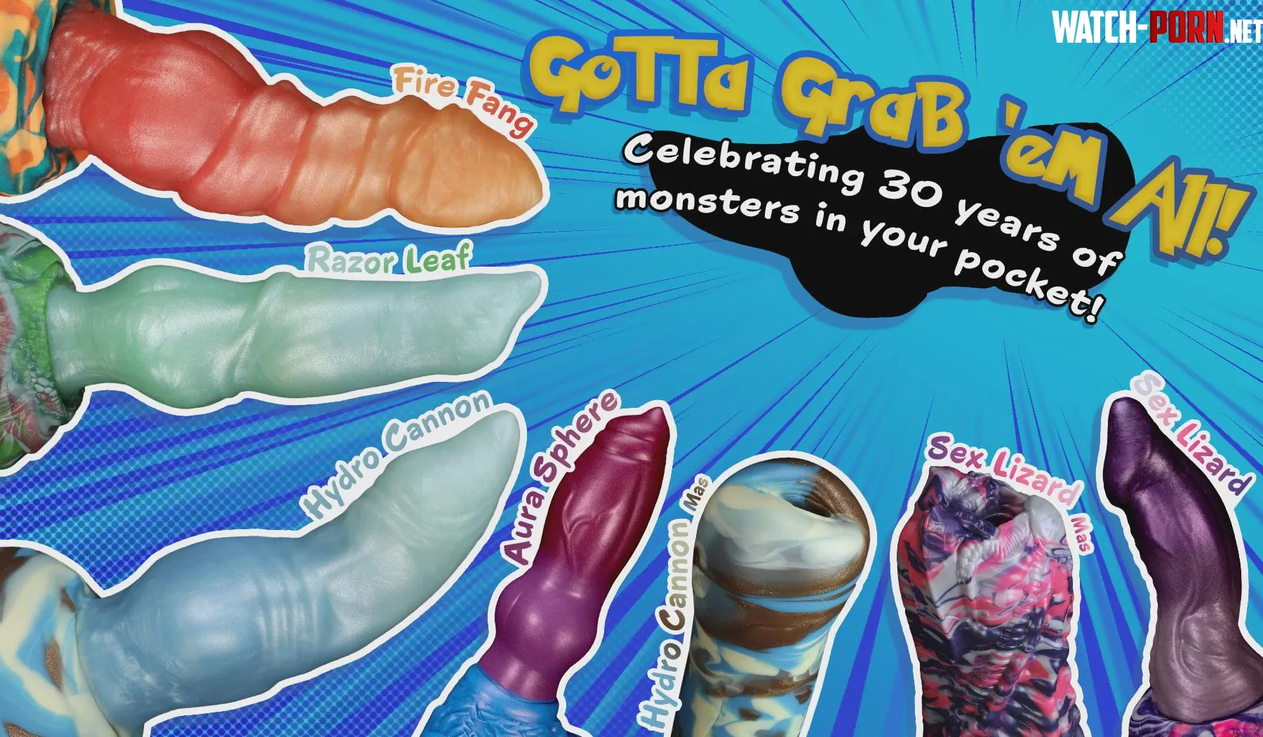 Gotta Grab Em All colors by huskyhornyboy