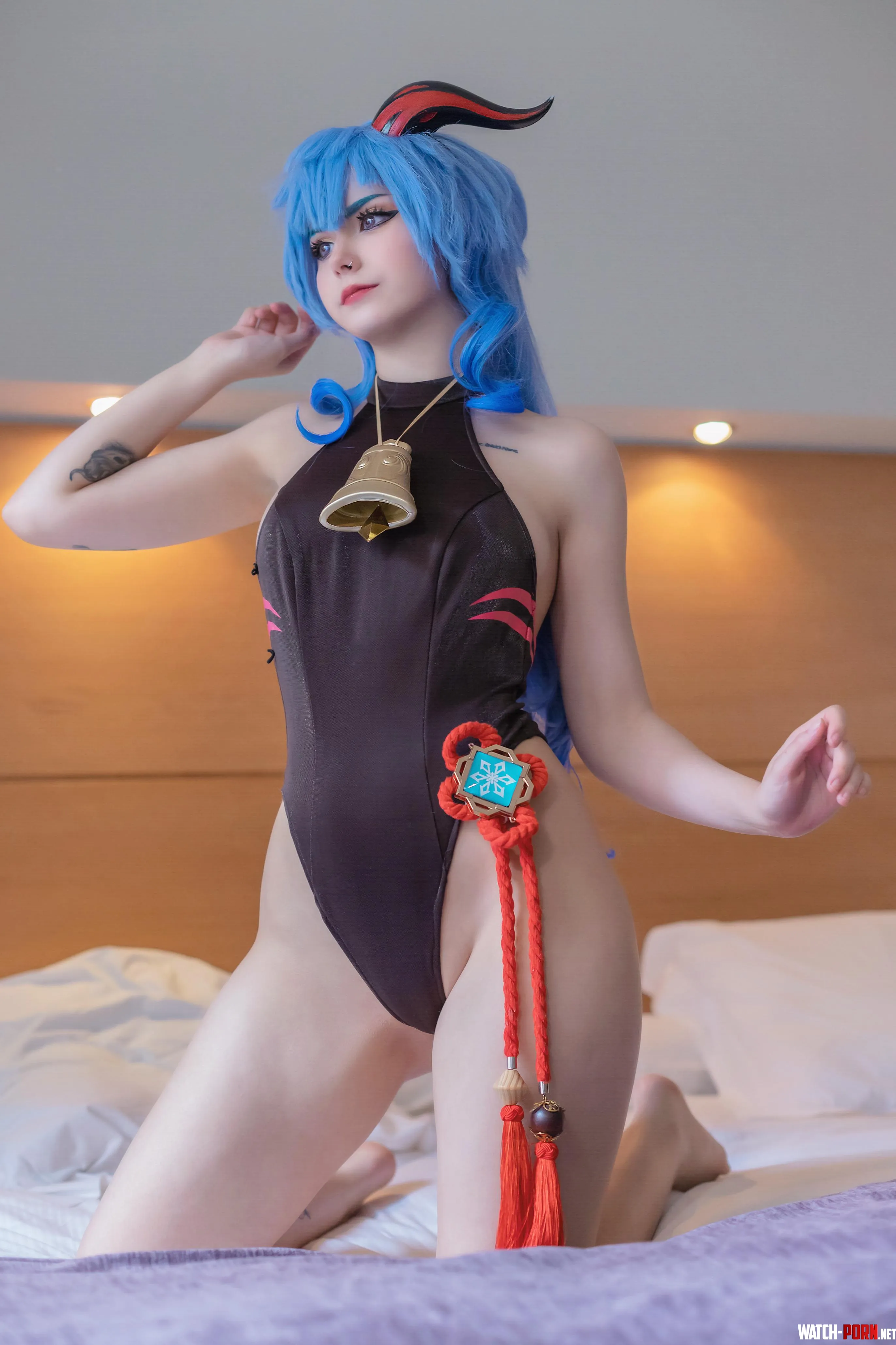 Kawaii monster Ganyu by monokiichangf