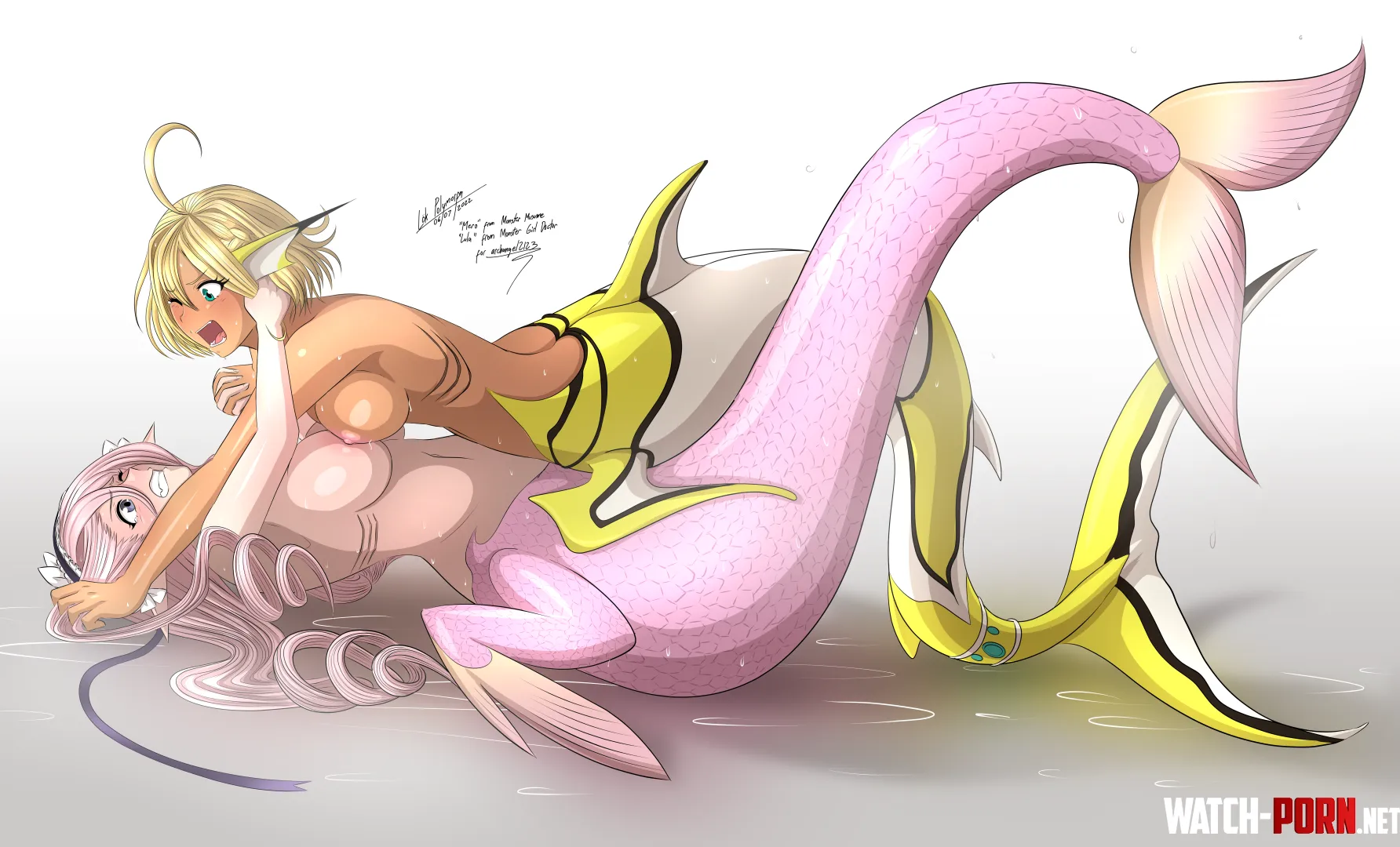 Mermaids Wet Throwdown by Western-Bat-916